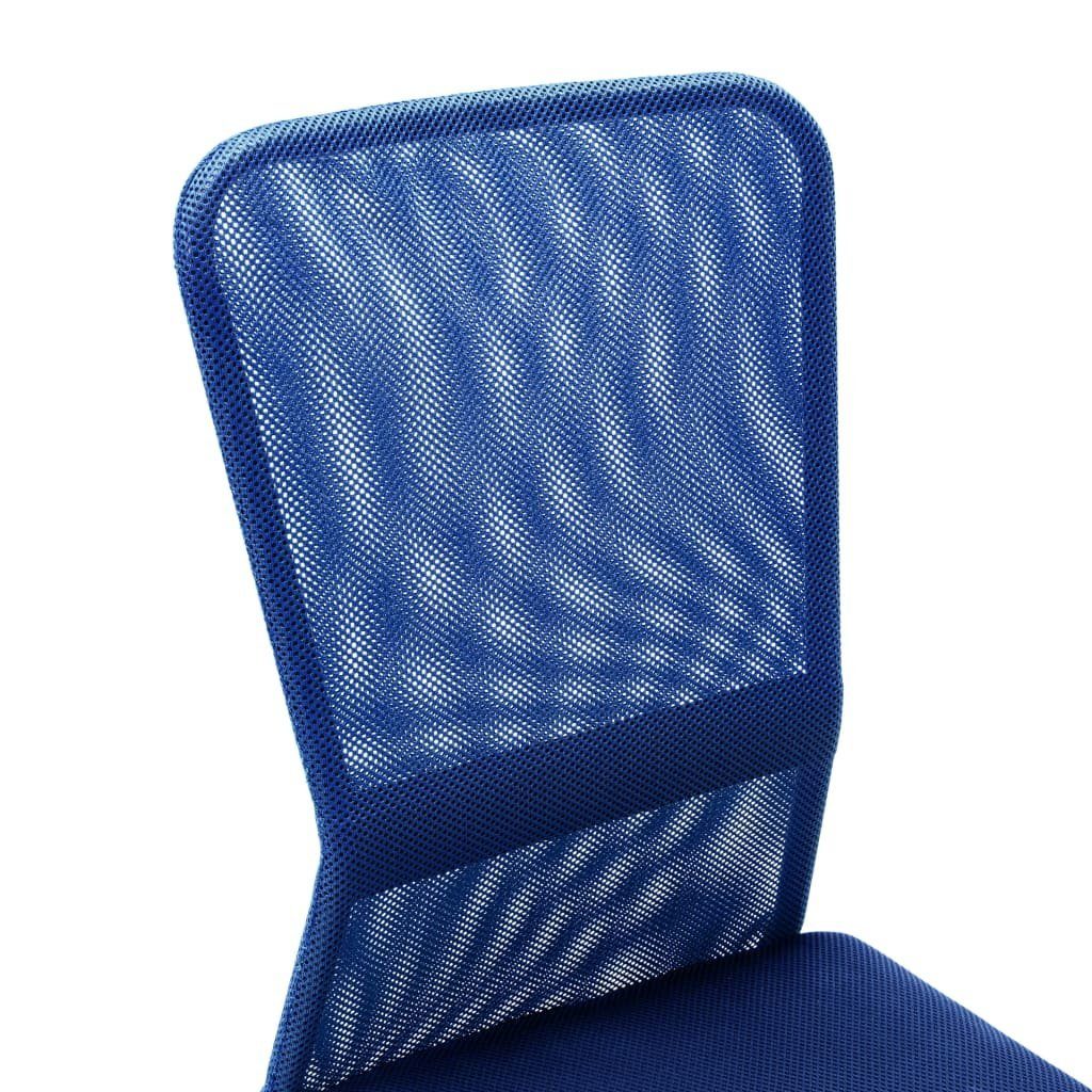 furnicato 44x52x100 Blau Bürostuhl (1 Netzgewebe St) cm