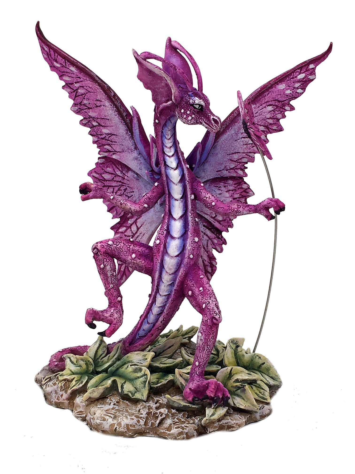 MystiCalls Dekofigur Wunderschöne Drachenfigur Dancing Dragon by Amy Brown - Drache Dekoration Designer Fantasy