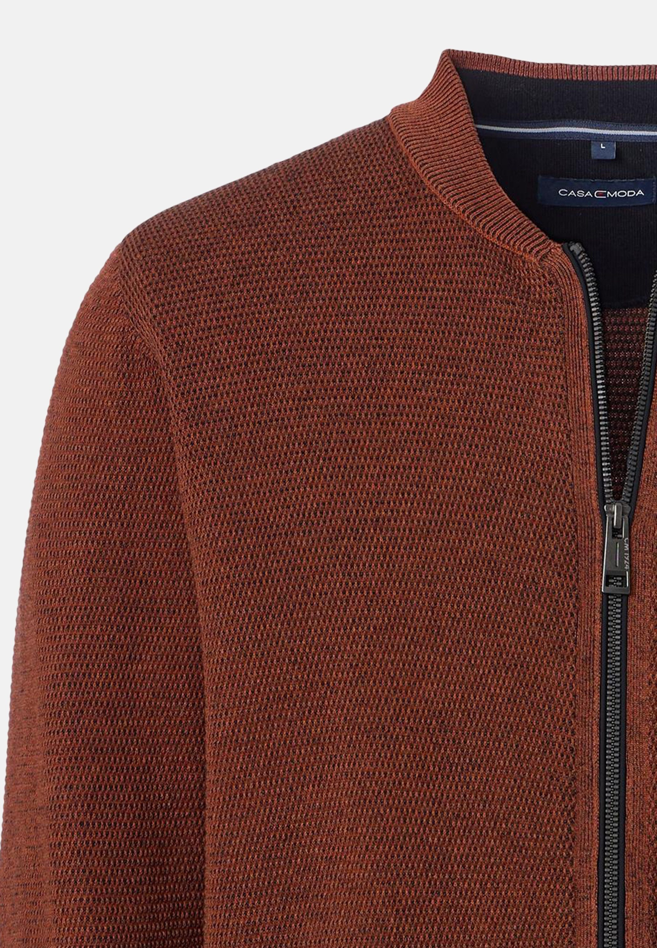 CASAMODA Strickjacke Basic (1-tlg) Strickjacke - Baumwolle - Atmungsaktiv - Natürliches Material