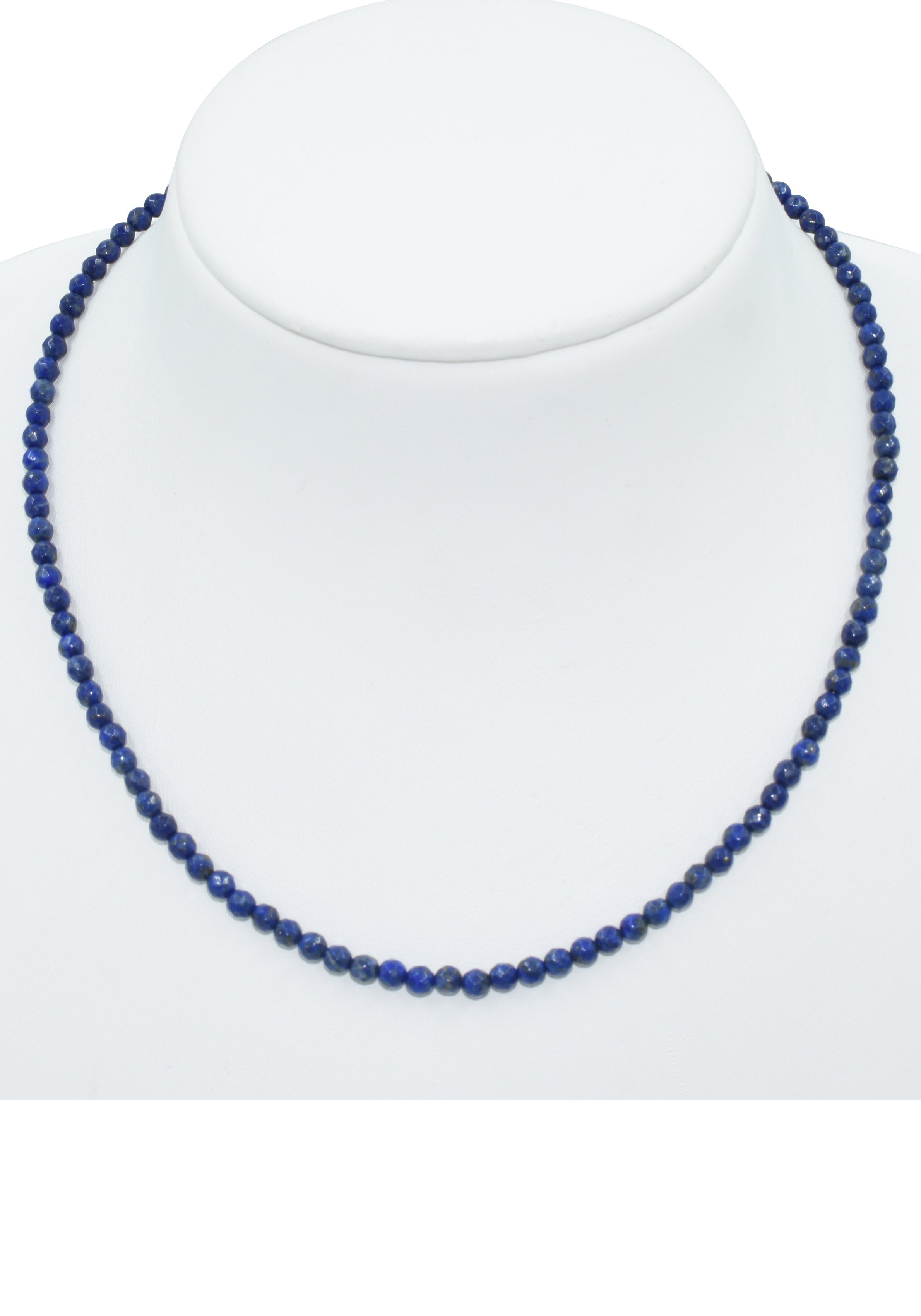 Collier Schmuck Geschenk Halsschmuck Halskette Farbstein Edelstein Lapislazuli