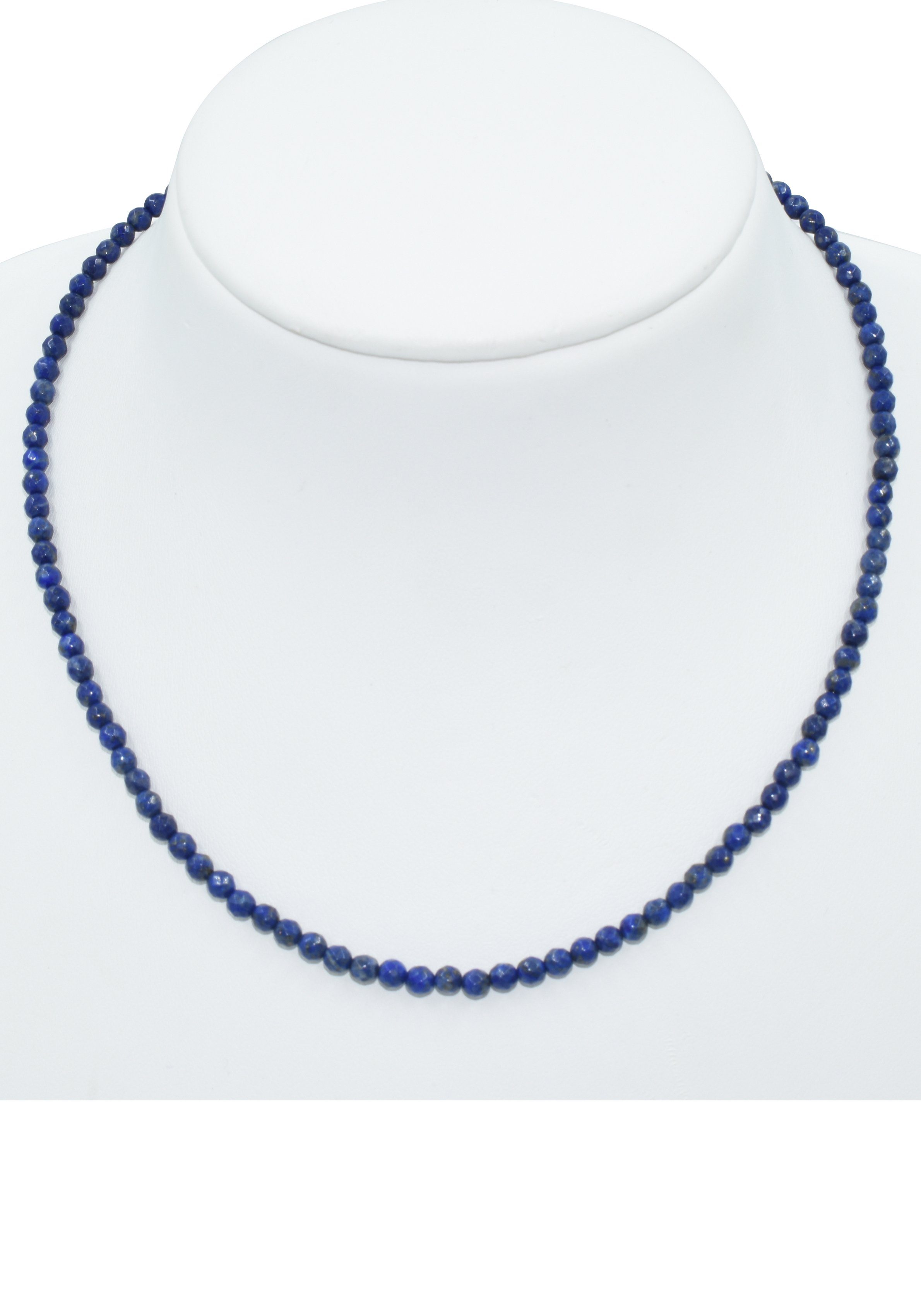 Firetti Collier Schmuck Geschenk Halsschmuck Halskette Farbstein Edelstein Lapislazuli, Made in Germany - mit Lapislazuli