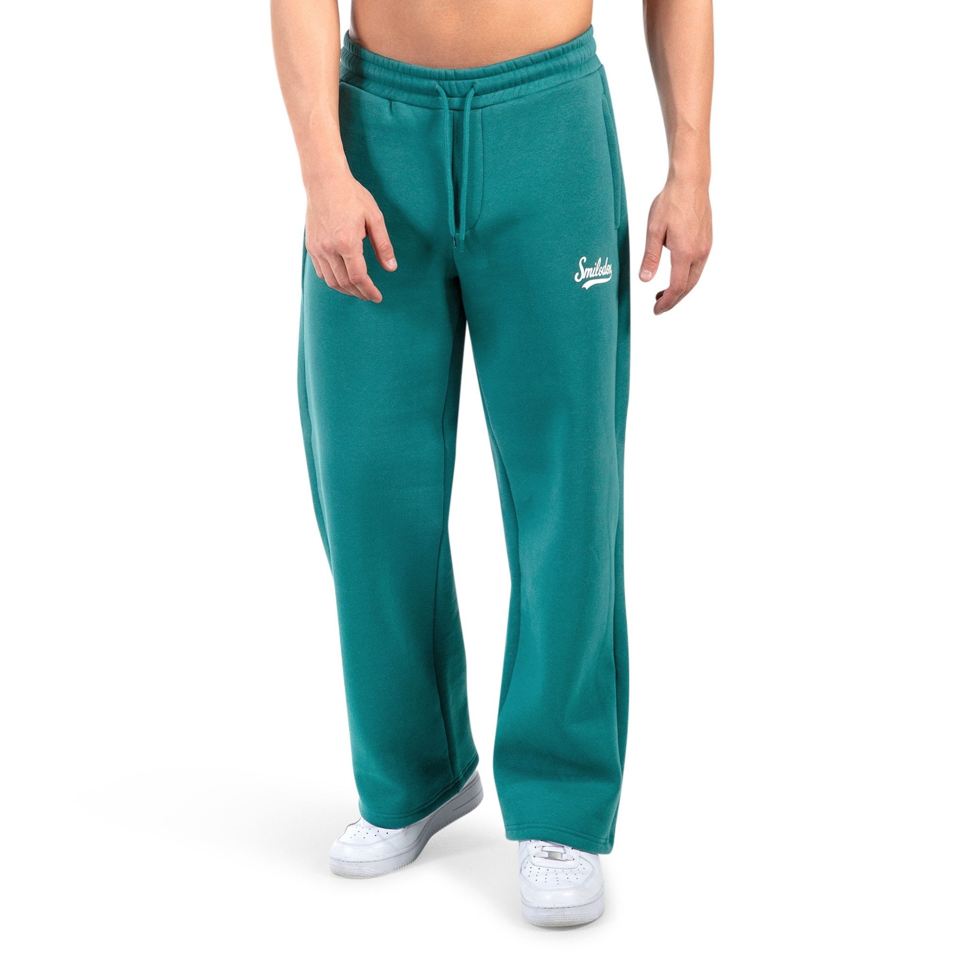 Jogginghose Lorik, Bequeme Sweathose, Logo-Detail, elastischem Bund mit Kordelzug