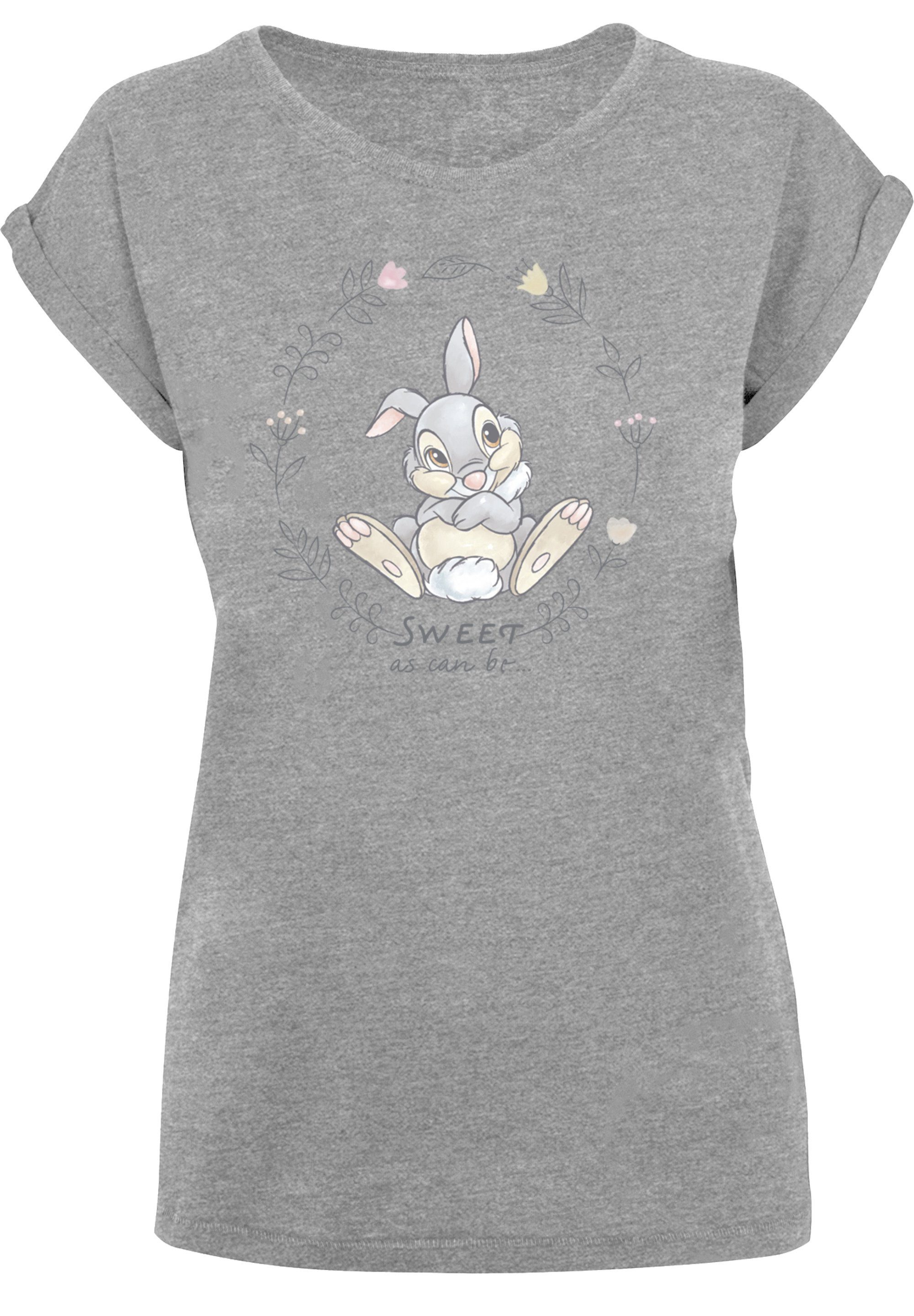 F4NT4STIC T-Shirt Disney Bambi Klopfer Be Can Print, Baumwollstoff mit hohem Tragekomfort Thumper As Sweet weicher Sehr