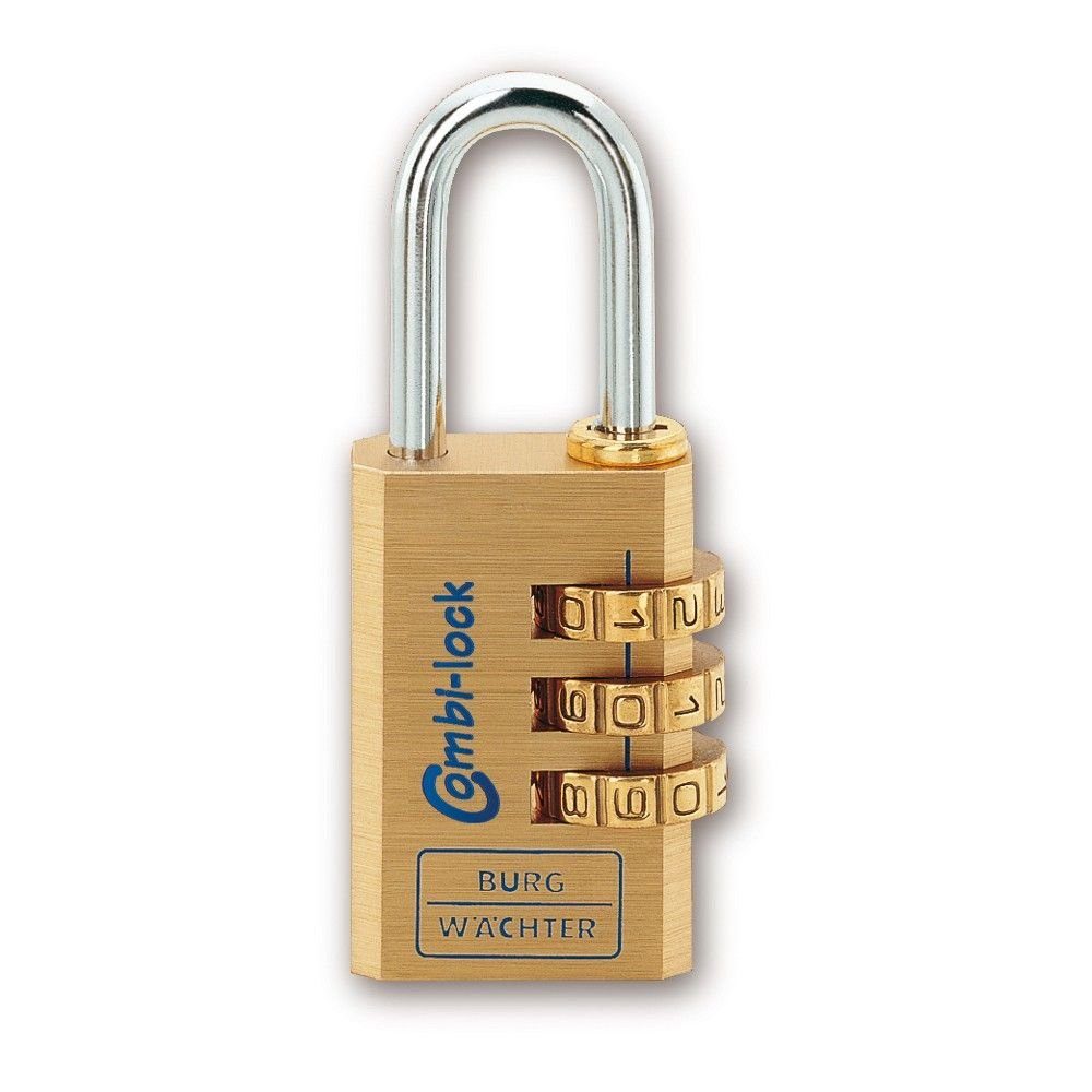 Burg Wächter Vorhängeschloss Burg Wächter Zahlenschloss 80 20M Combi Lock 9.0 x