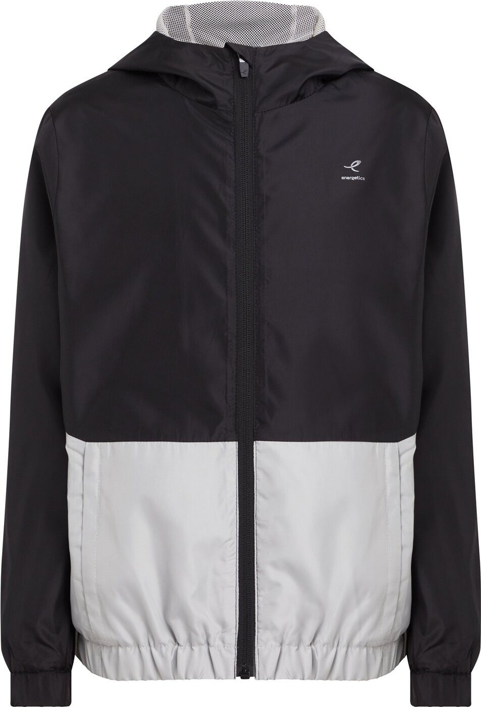 Energetics Trainingsjacke Ju.-Kapuzenjacke Alfanso B BLACK/GREY LIGHT