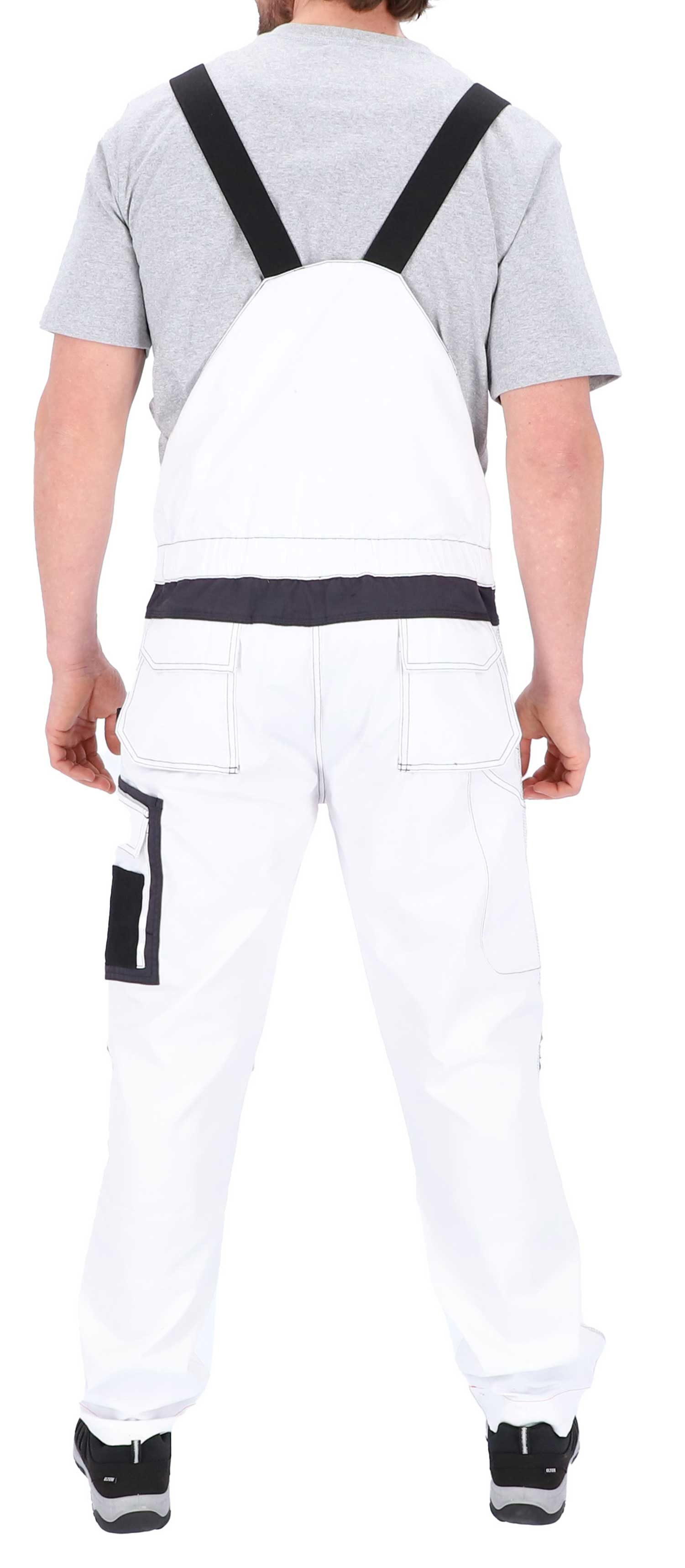 ELIWORX Arbeitslatzhose Stretch Einsatz bequeme robuste flexible Herrenhose Smartes Taschen-Design ideal für Handwerk Heimwerk und Baugewerbe