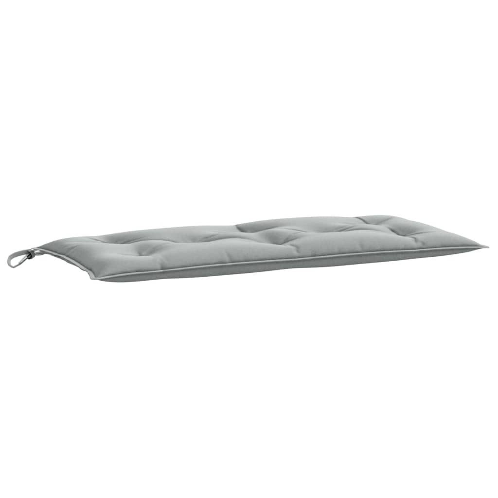 vidaXL Sitzauflage Gartenbank-Auflage Melange Hellgrau 100x50x7 günstig online kaufen