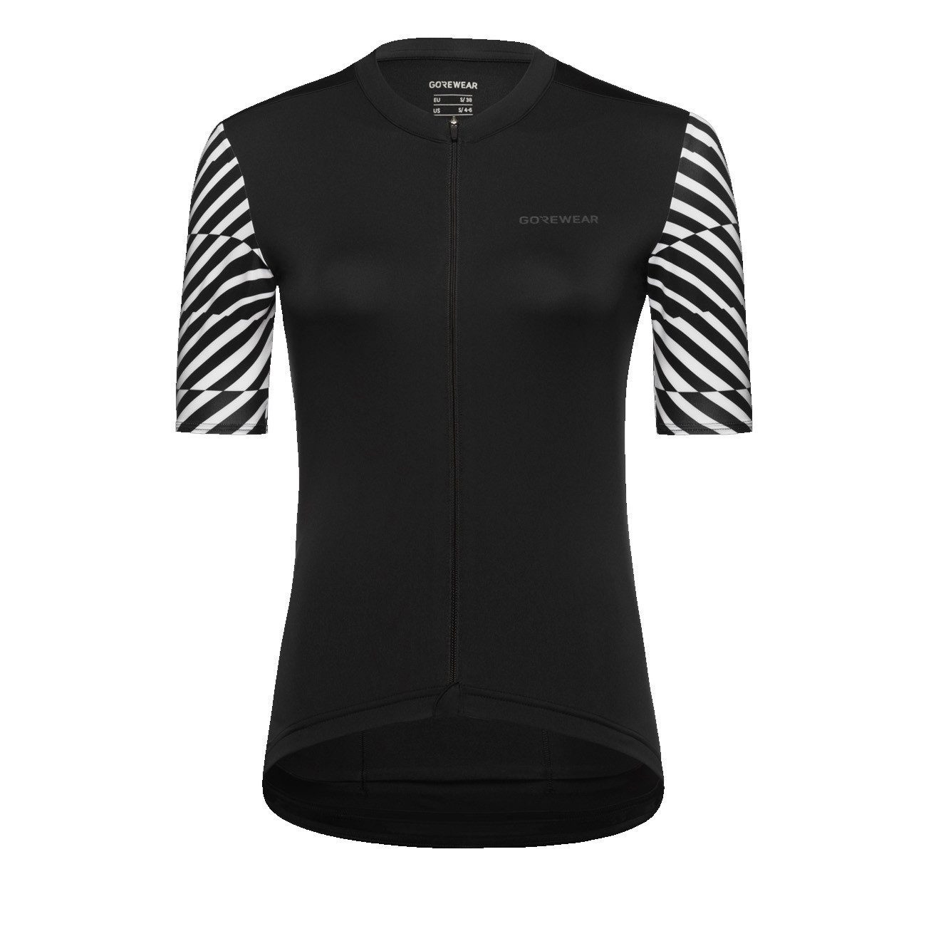 GORE® Wear Radtrikot Gore Wear Swiftride Optical Jersey Damen Black White