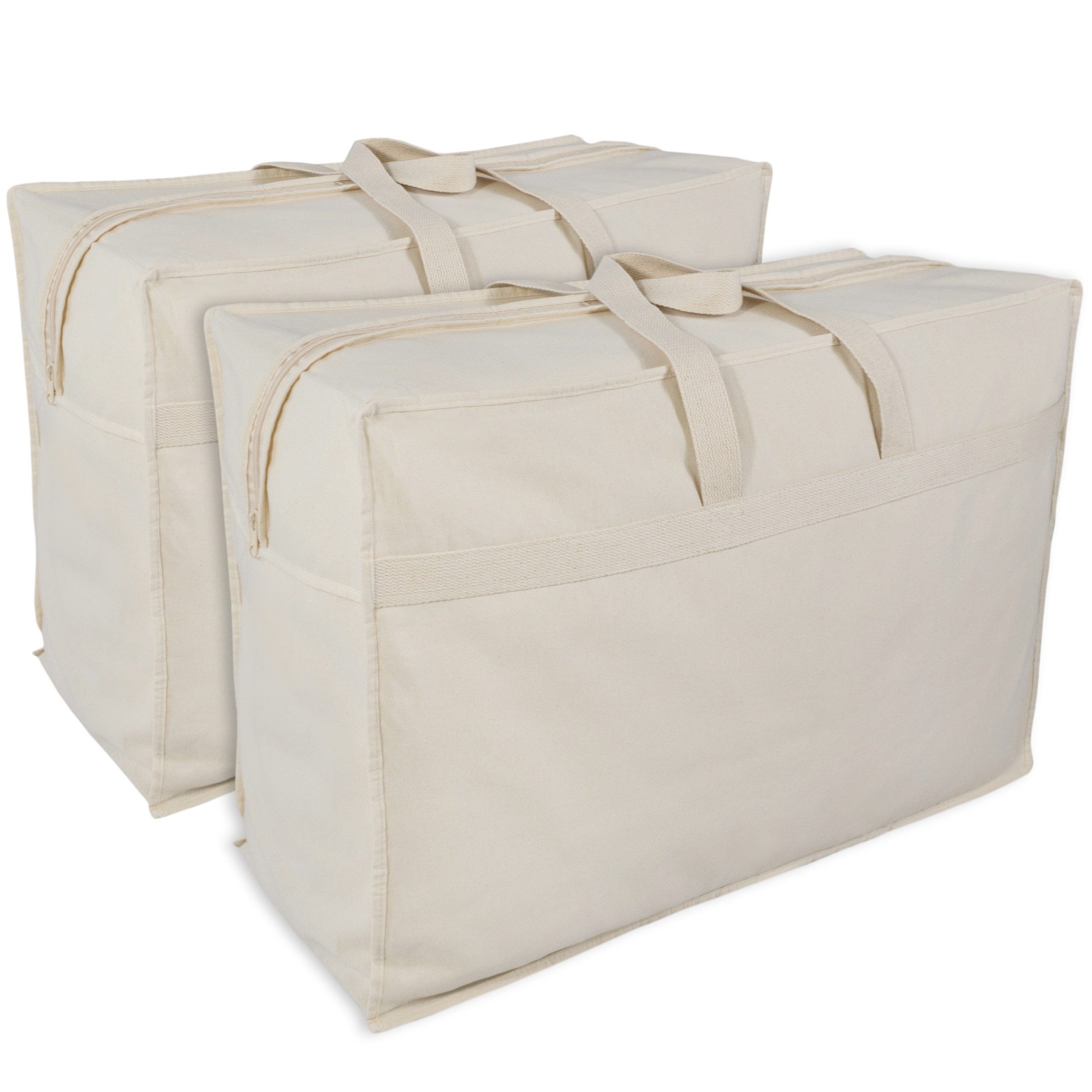 franknatur Aufbewahrungstasche (2-tlg), aus 100% Baumwolle, leicht, stapazierfähig