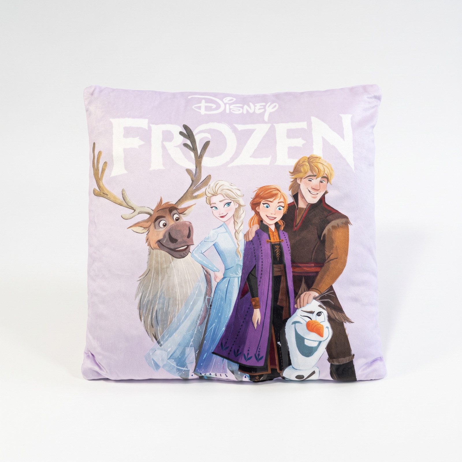 Disney Dekokissen Disney Die Eiskönigin Velours Kissen – Dekokissen 35x35x5 cm