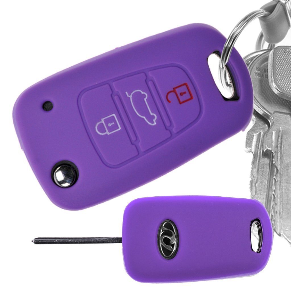 mt-key Schlüsseltasche Autoschlüssel Softcase Silikon Schutzhülle günstig online kaufen