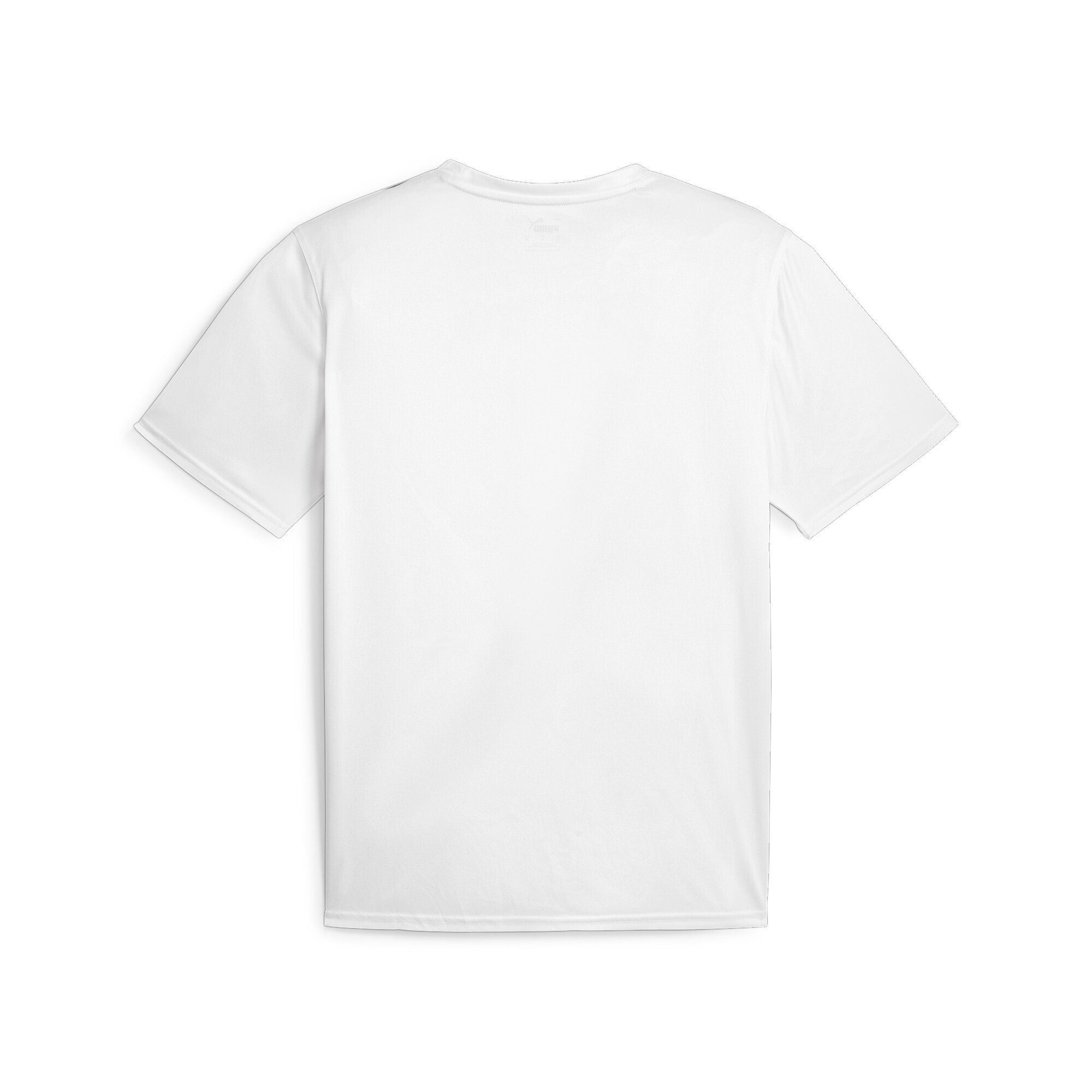 Taped Herren PUMA White Trainings-T-Shirt FIT PUMA Trainingsshirt