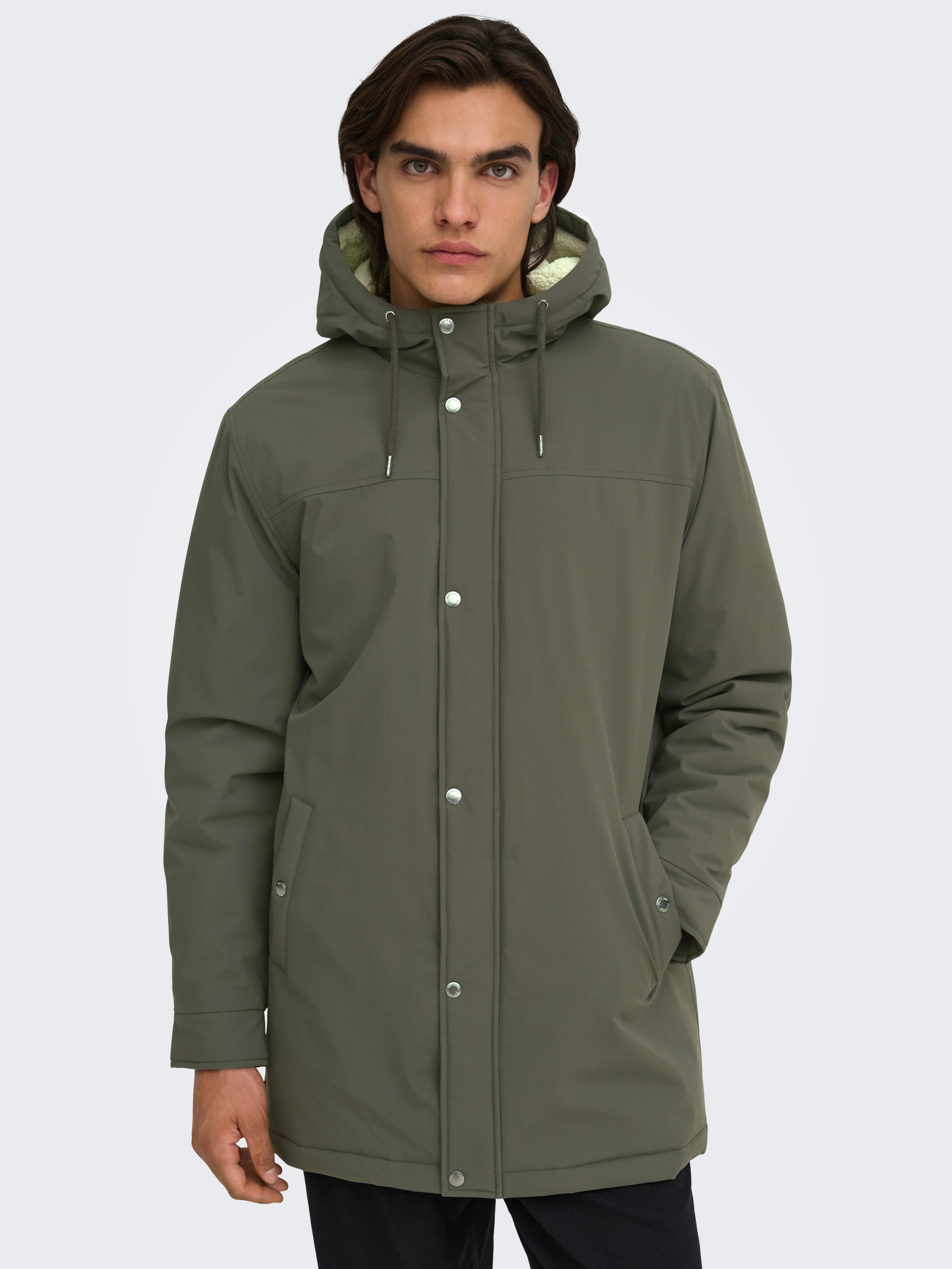 ONLY & SONS Parka ONSALEXANDER LIFE PARKA OTW VD Polyester, regular fit