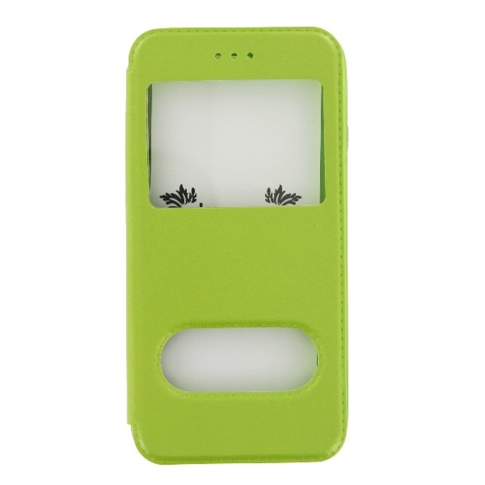 Handytasche Flip Cover Handyhülle für iPhone 6 6s Grün Schutz Tasche (Flip Cover)