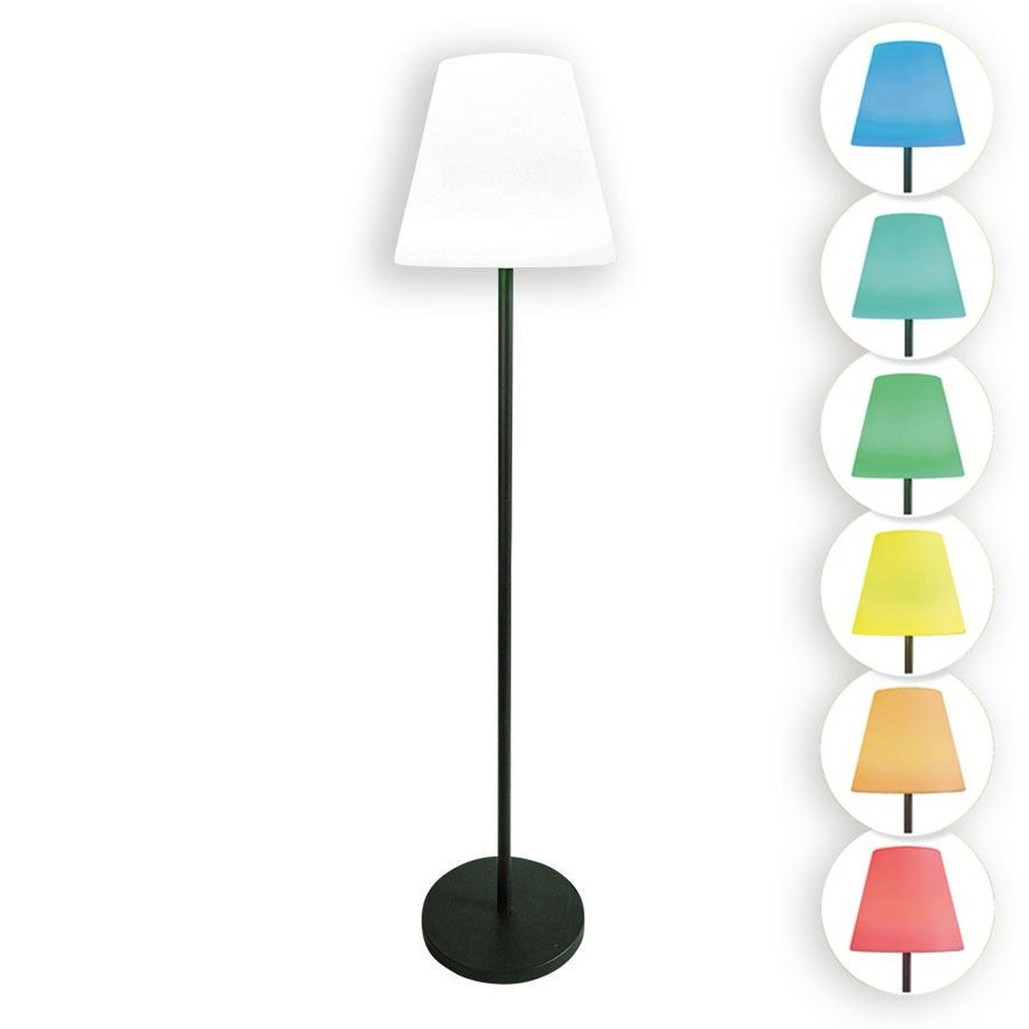 Thomas Philipps LED Außen-Stehlampe Solar Outdoor-Stehlampe mit Farbwechsle günstig online kaufen