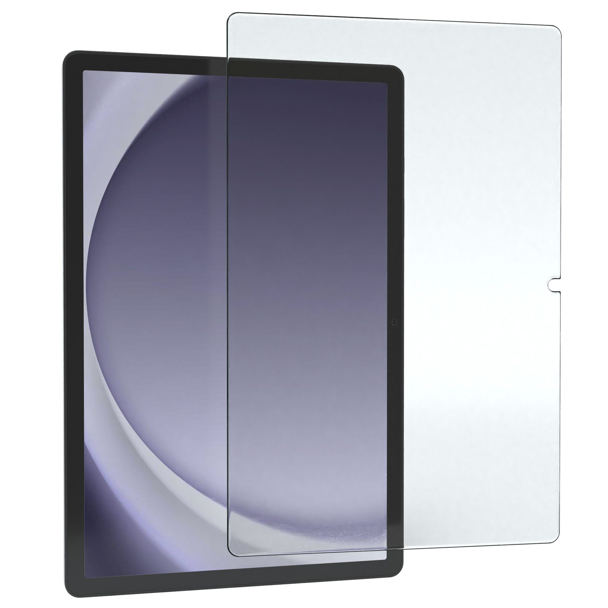 EAZY CASE Displayschutzglas Schutzglas für Samsung Galaxy Tab A11 Plus, 11 Zoll Panzerglas Displayfolie Tabletschutz Glasfolie Kratzschutz