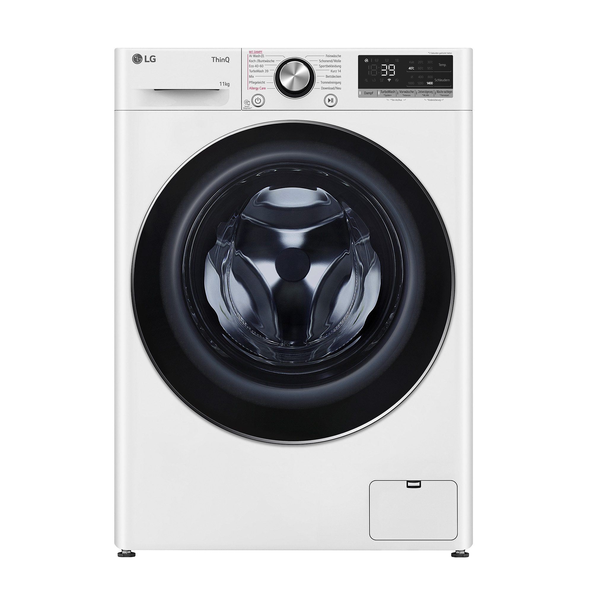 LG Waschmaschine Serie 7 F4WR7012, 11 kg, 1350 U/min, AquaLock® Vollwasserschutz: AquaStop-System – Bild 2 von 5