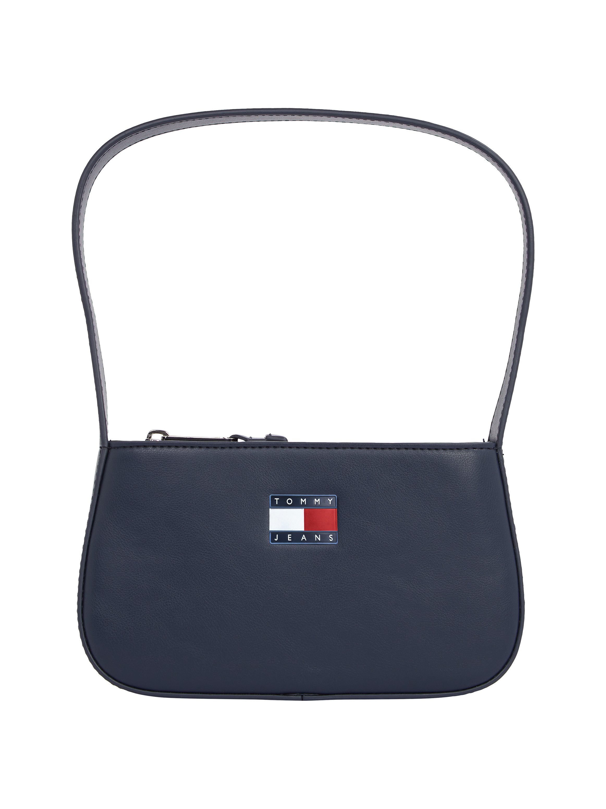 Tommy Jeans Schultertasche TJW ESS MUST SHOULDER BAG, Damen Umhängetasche, Mini Bag Henkeltasche mit Logoflagge