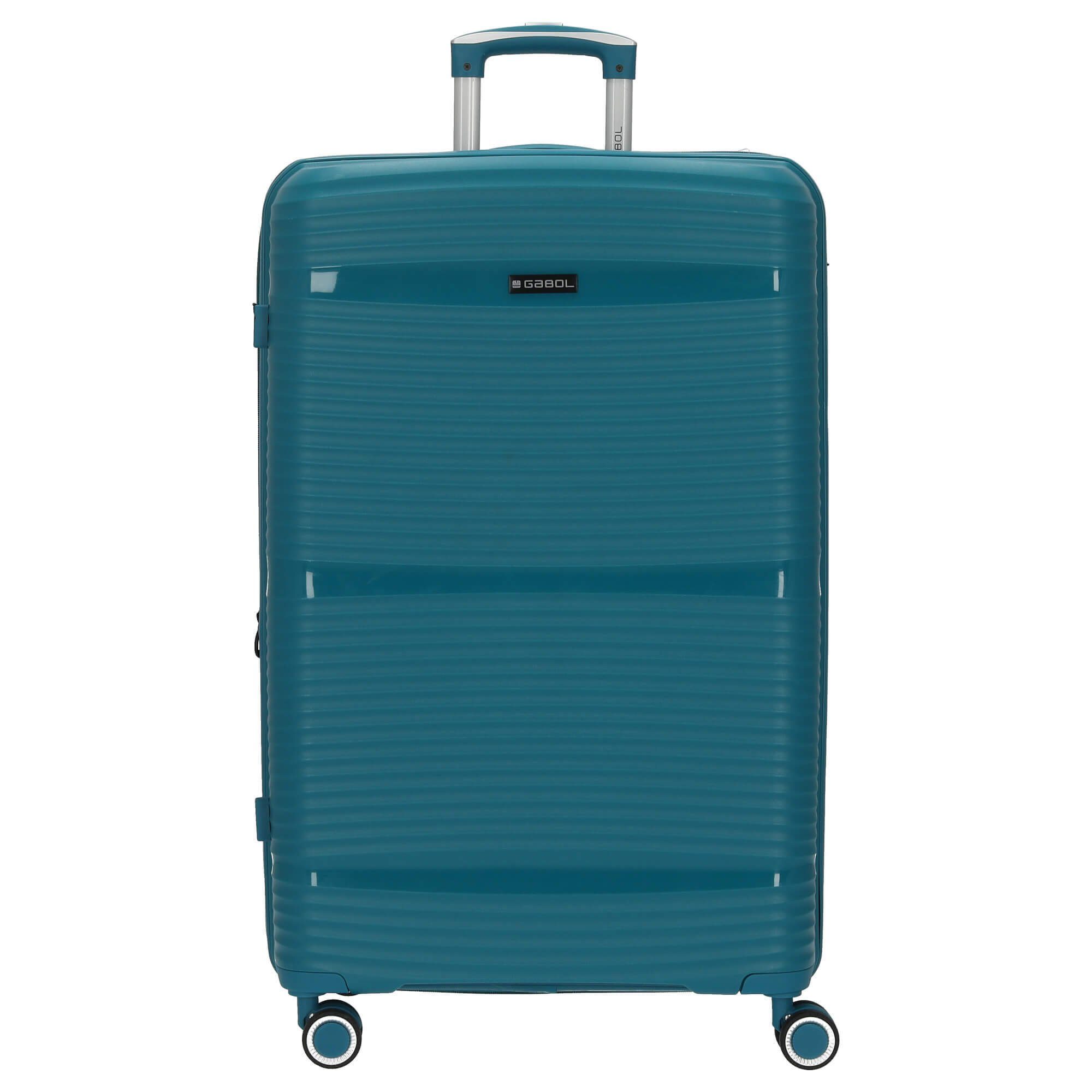 Rollen Akane 4-Rollen-Trolley - cm 76 turquoise Trolley 4 L, Gabol