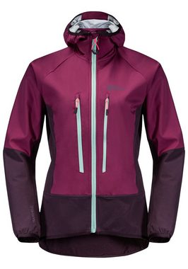 Jack Wolfskin Softshelljacke ALPSPITZE HOODY W