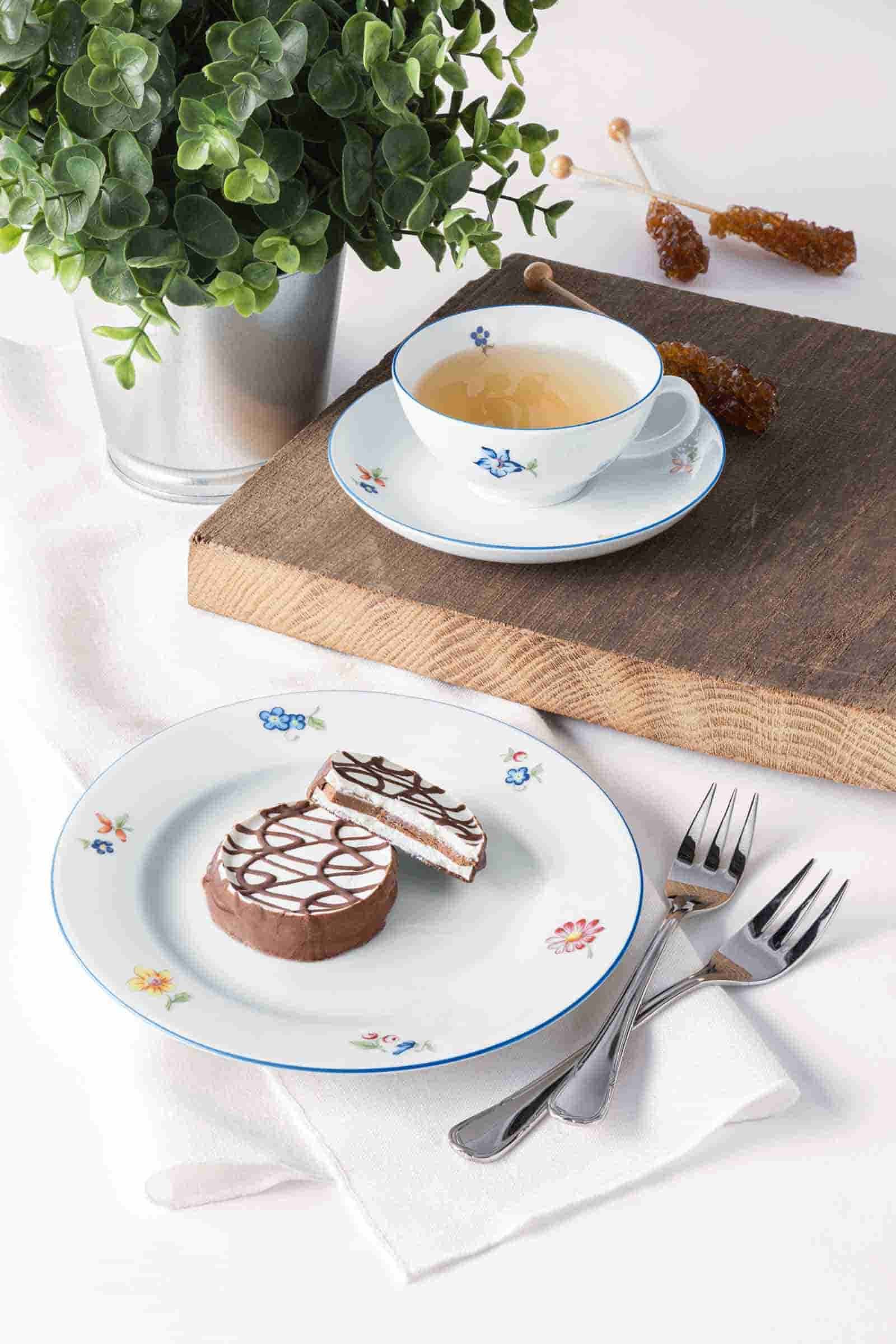 Seltmann Weiden Untertasse Sonate Nostalgie Kombi-Untertassen ø 14,8 cm, (6 St)