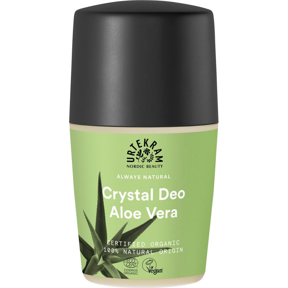 Urtekram Deo-Roller Aloe Vera Deo Crystal Roll, 50 ml