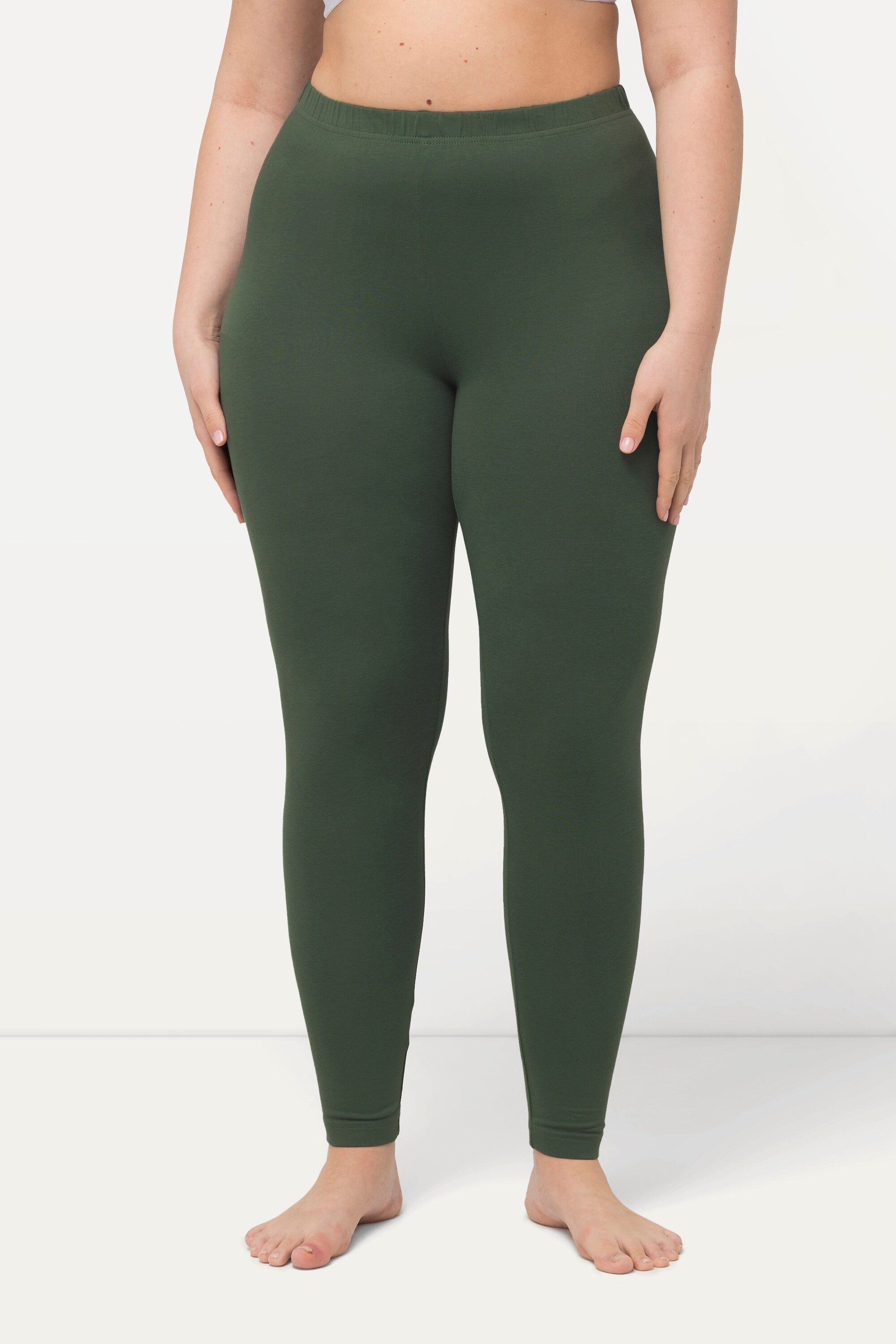 Ulla Popken Funktionshose Leggings Skinny Elastikbund günstig online kaufen