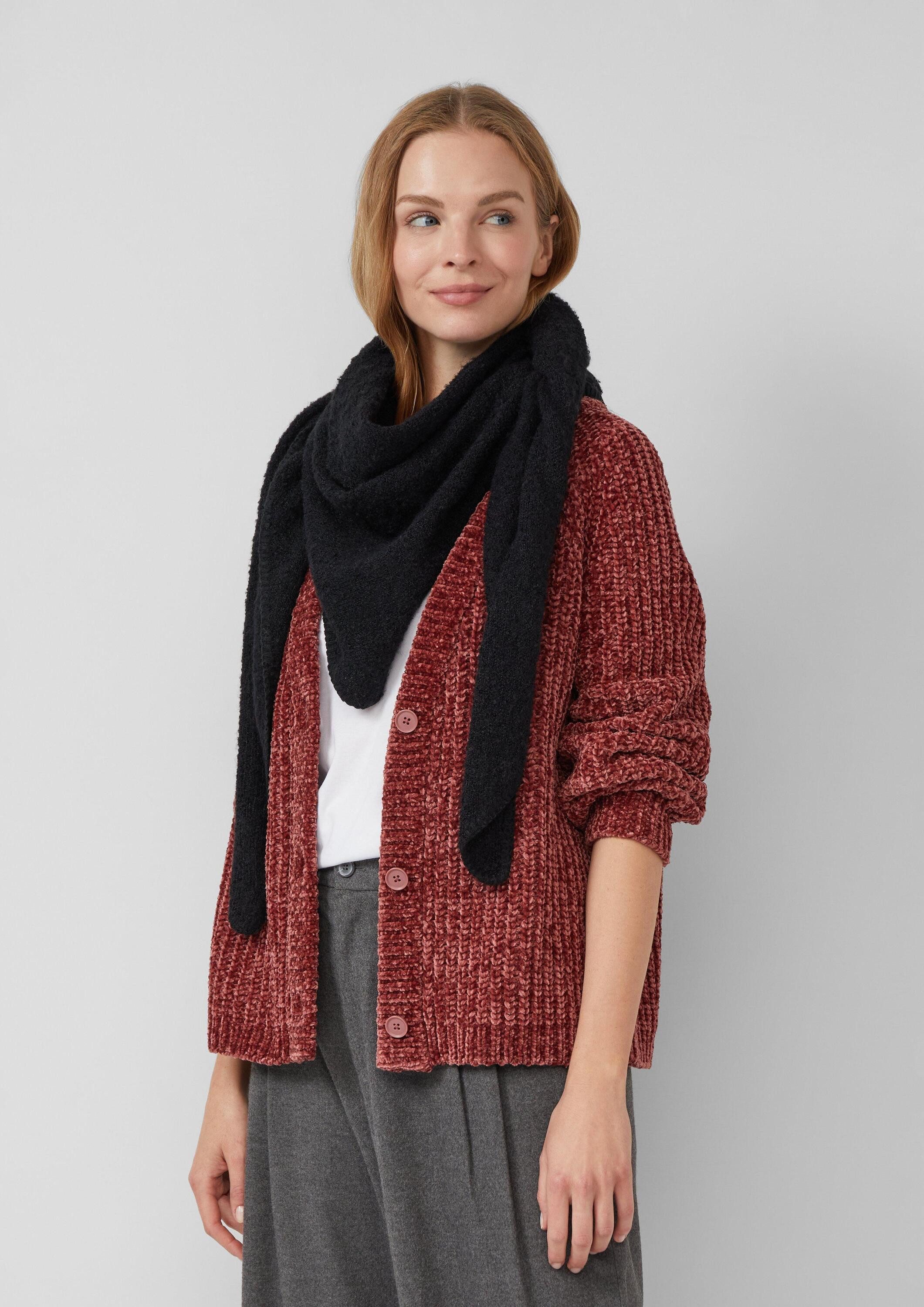 s.Oliver Schal Schal, Kuschelig-weicher Schal aus Bouclé günstig online kaufen