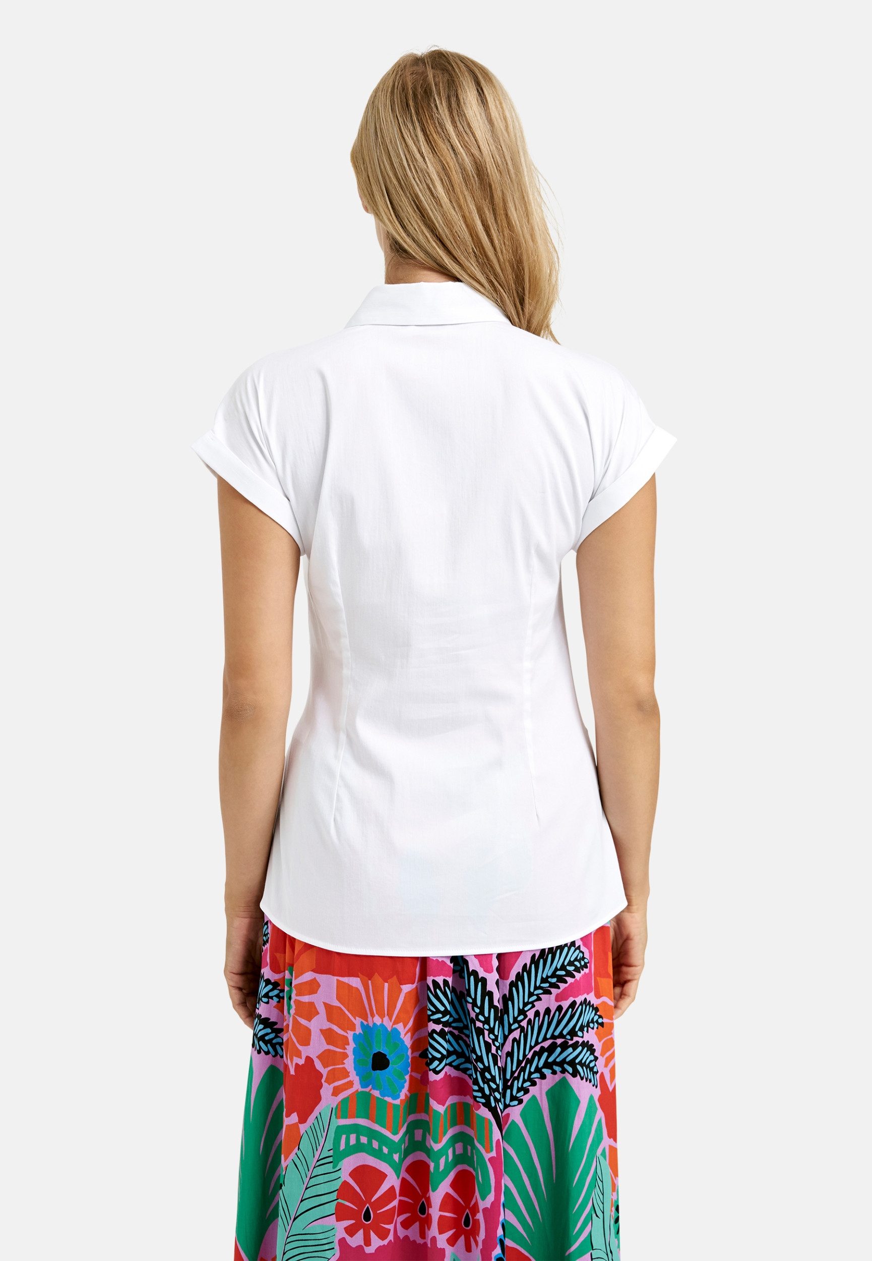 Milano Italy Hemdbluse BLOUSE W COLLAR günstig online kaufen