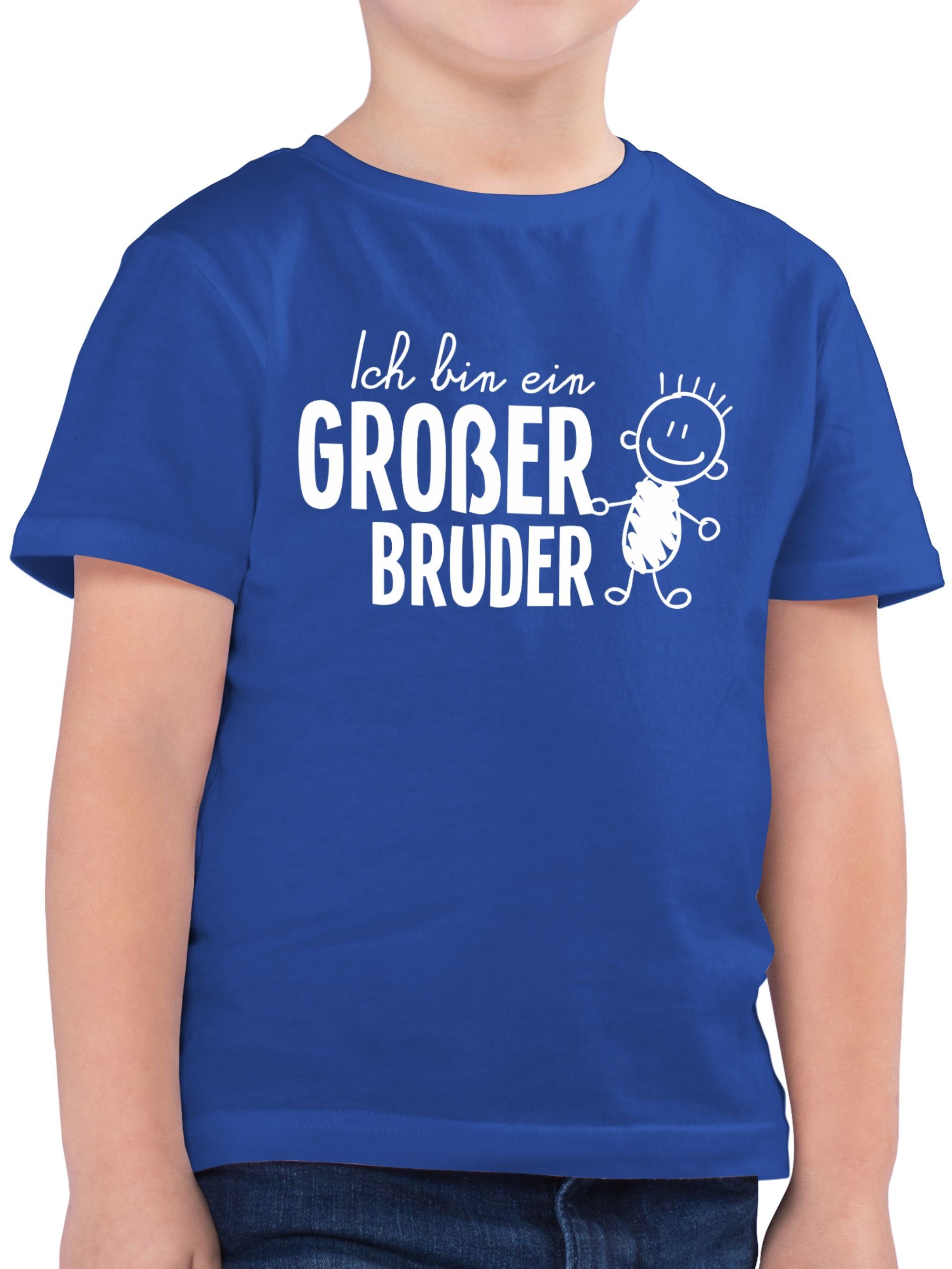 T-Shirt Ich bin ein großer Bruder Strichmännchen