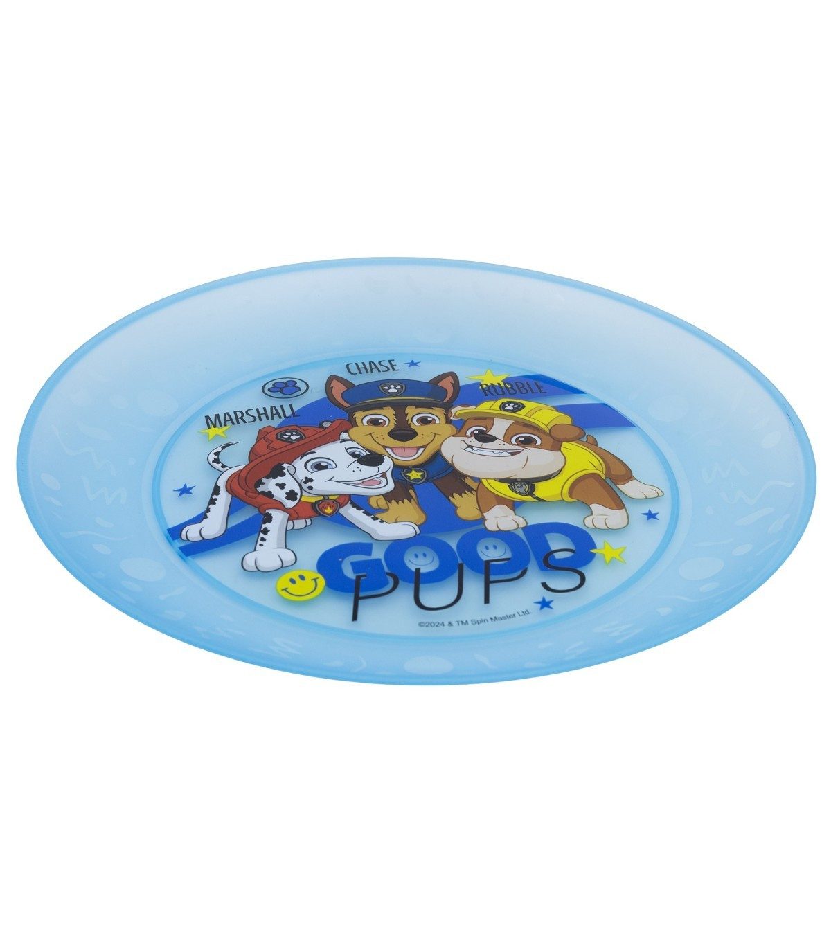 PAW PATROL Teller Kinder Teller Set 4 teilig geeignet für Mikrowelle und Spülmaschine, (4 St)