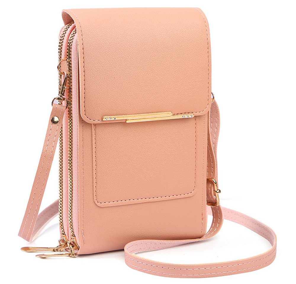 Zaewry Umhängetasche Crossbody Tasche für Damen, Verstellbar Schultergurt Mobile Wallet, Schultertasche, Mini Crossbody, Schultergurt und 3 Fächern