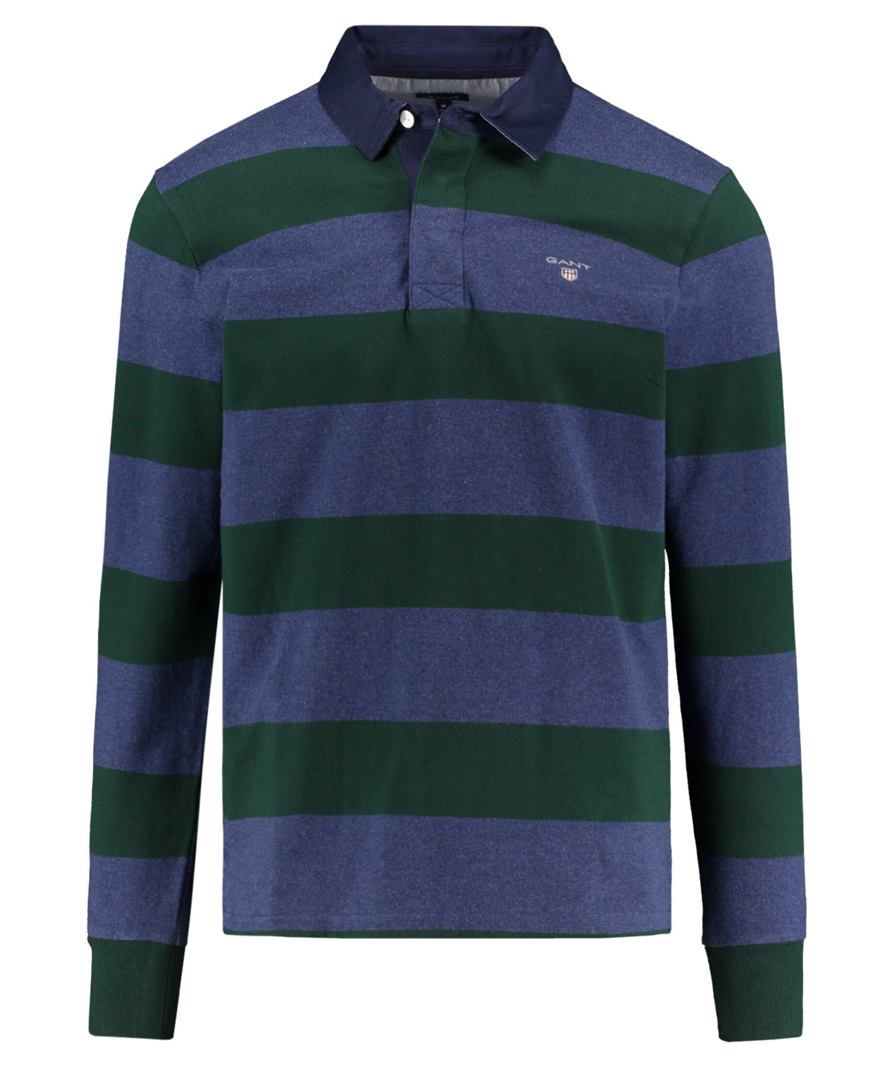 Gant T-Shirt Herren Poloshirt Langarm (1-tlg)