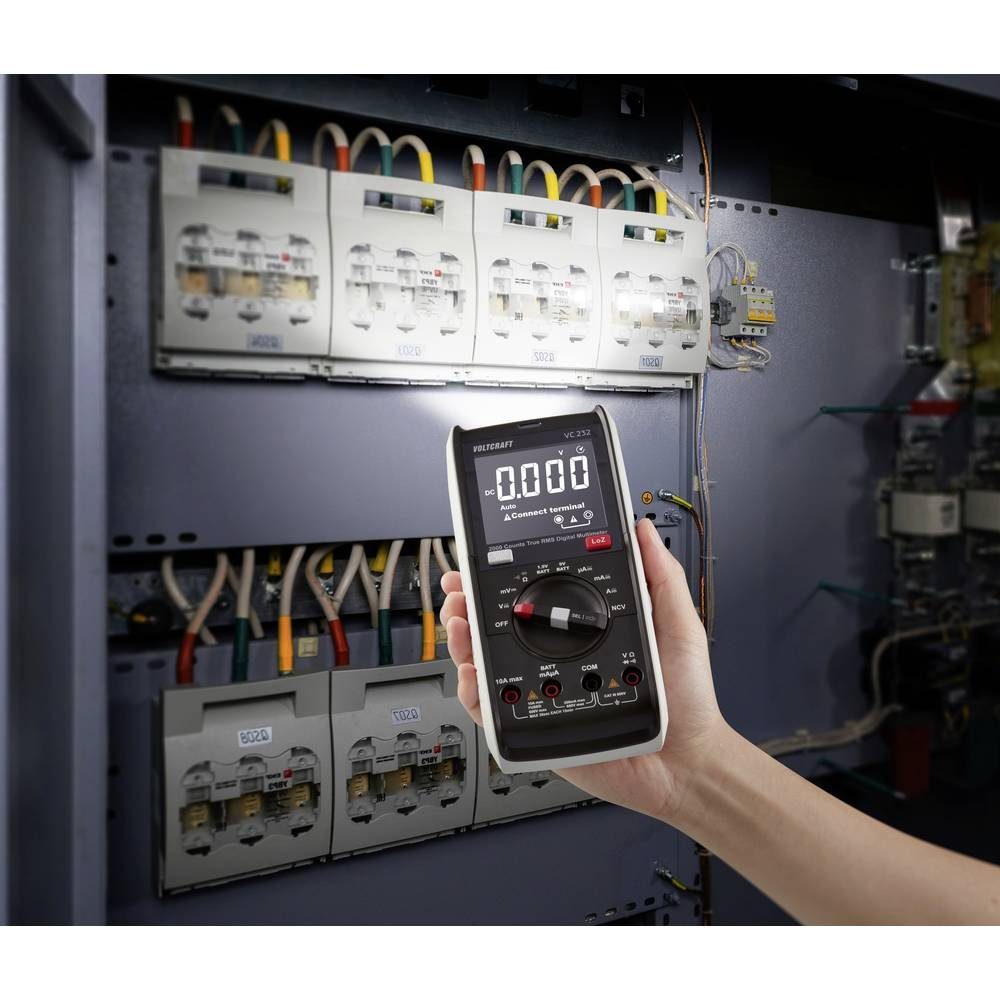 VOLTCRAFT Multimeter Digital Multimeter VC-13829975, LoZ