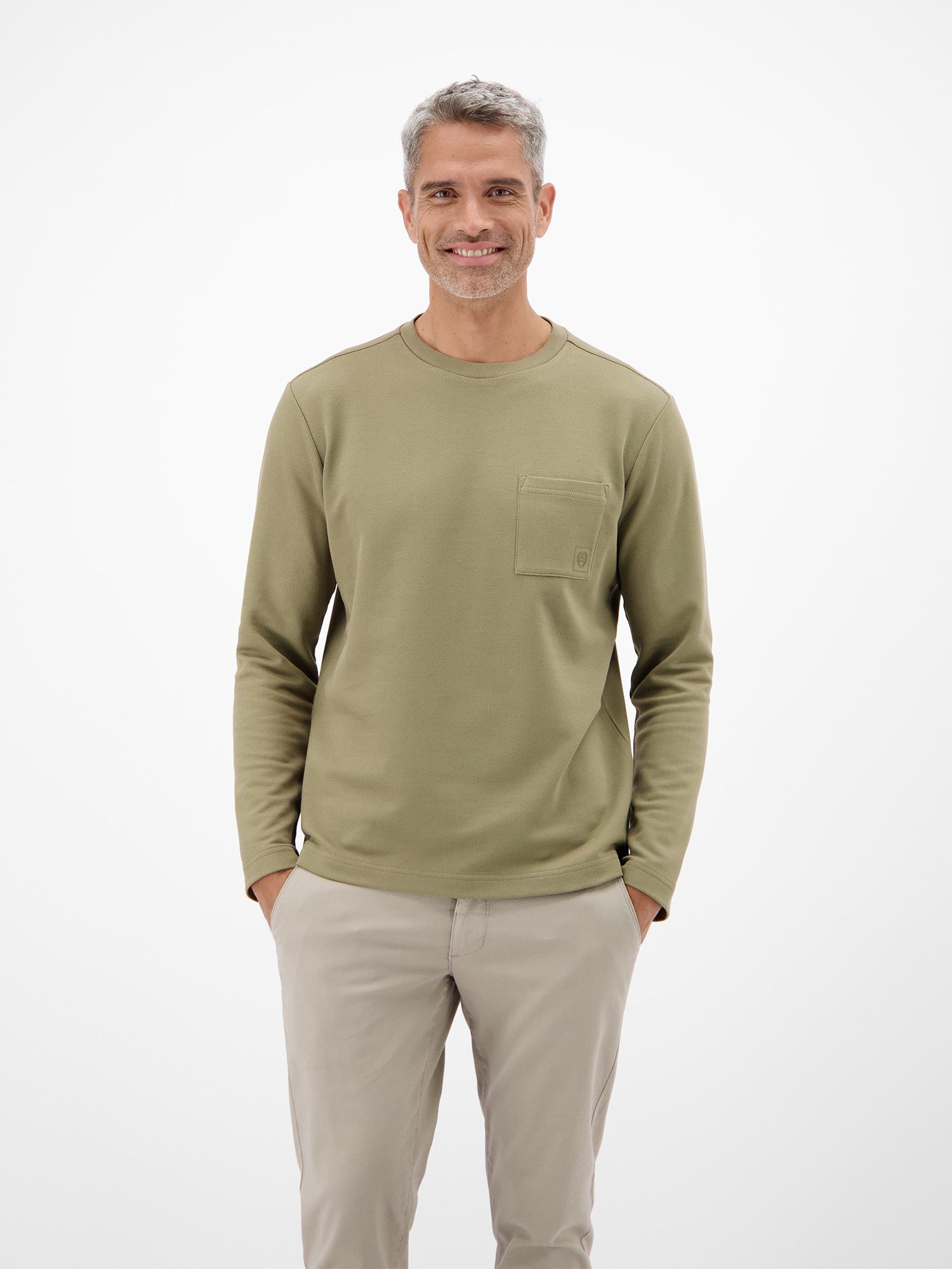 LERROS Sweatshirt Herren Sweatshirt - clean, soft und smart!