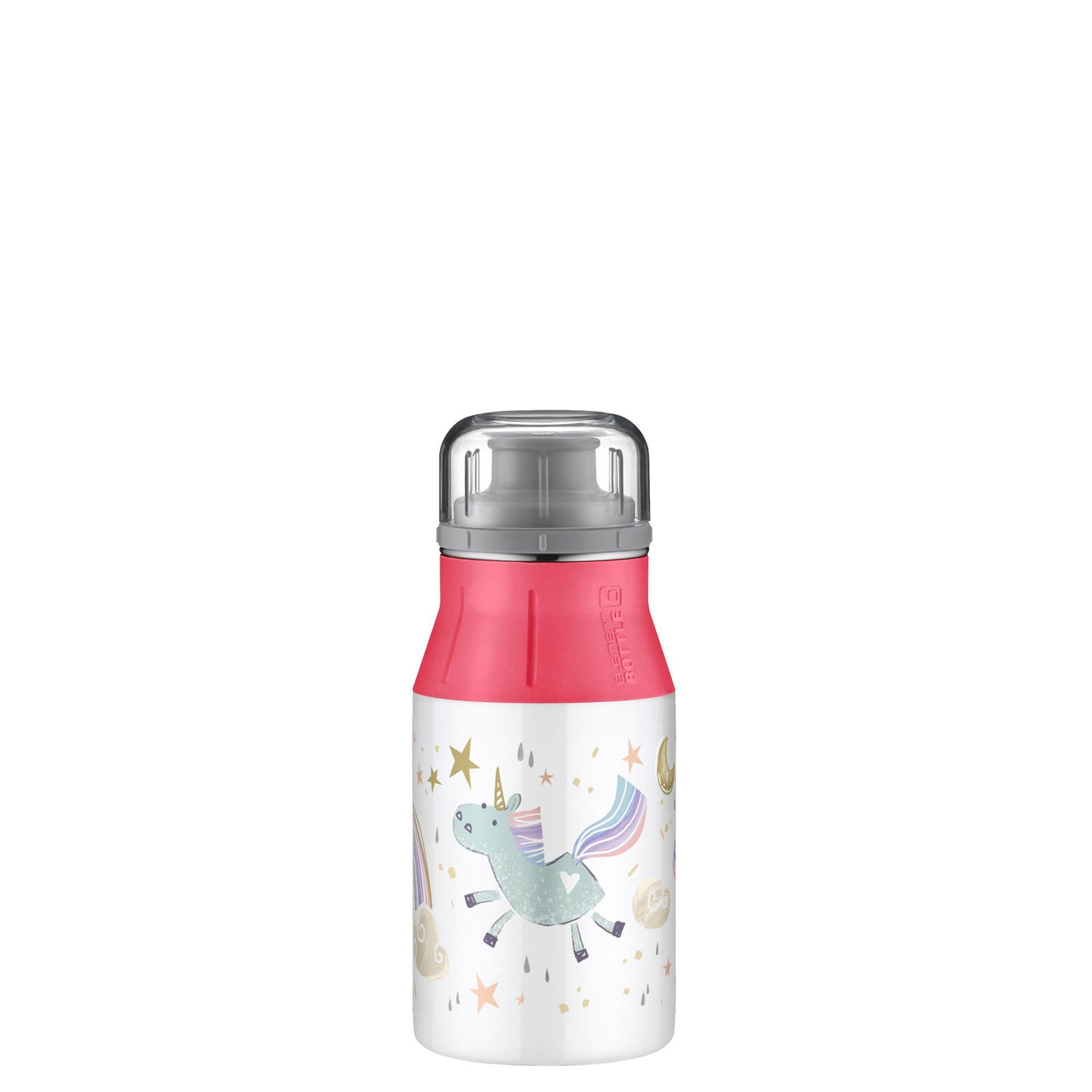 Alfi Trinkflasche, alfi Trinkflasche 'elementBottle Kids' 0,4 L - Regenbogen