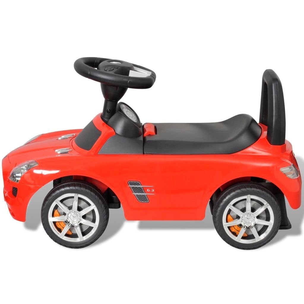 Rot red Rutscher benz vidaXL Mercedes Fußantrieb Benz Kinderauto Rutscherauto Läufer Rutschfahrzeug