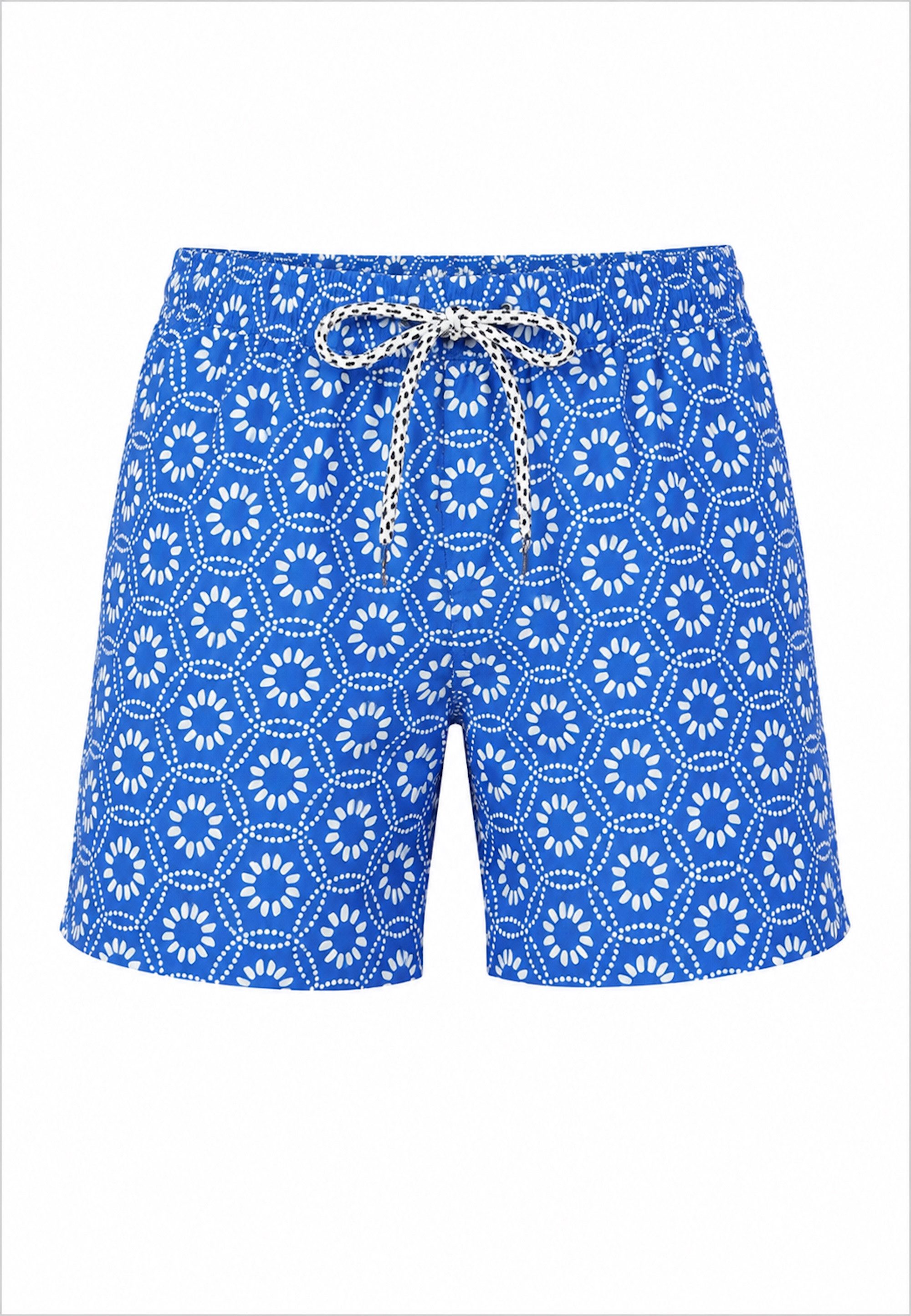 Threadbare Badehose THB Swim Short Lyme mit tollem Print