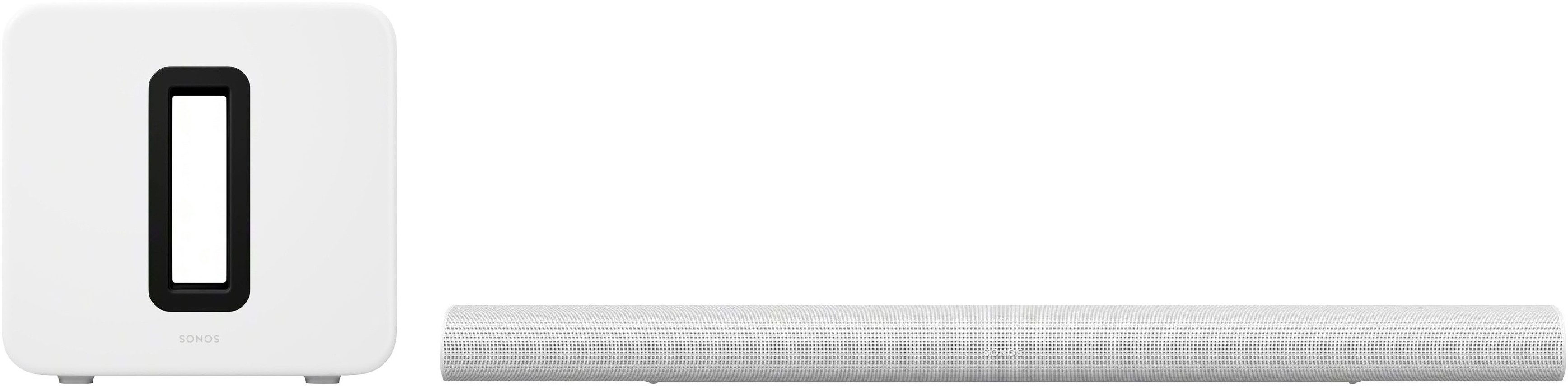 Sonos Heimkinosystem Set: Arc Ultra + Sub G4 (80 W, Bluetooth, LAN (Ethernet), WLAN)