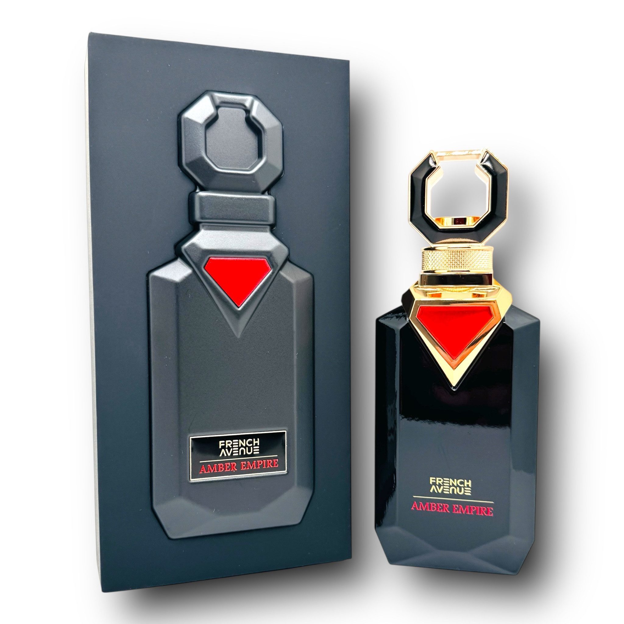 French Avenue Eau de Parfum Amber Empire, Glasflakon, Parfüm EDP, Herrenduft