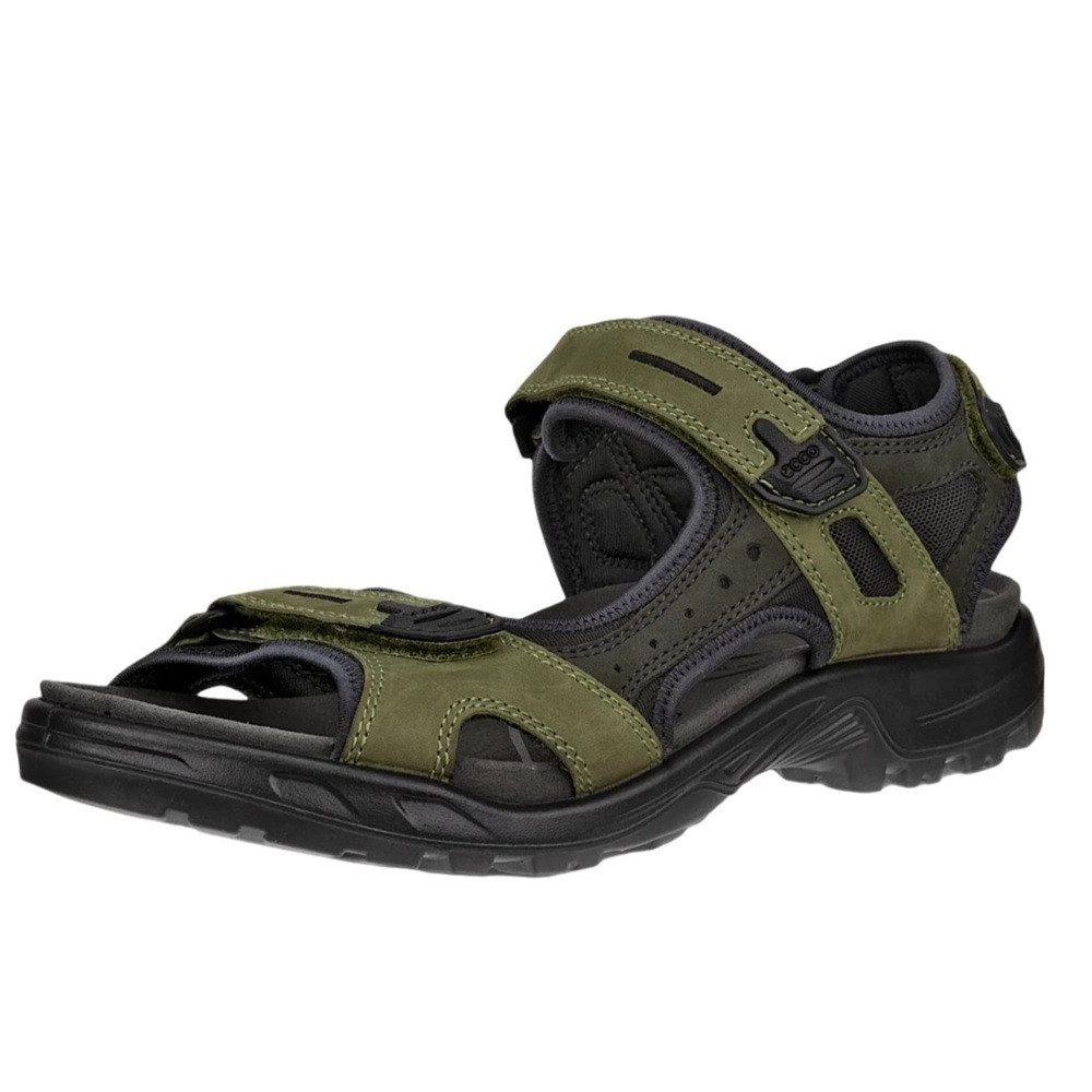 Ecco Offroad Herren Sandal Pantoletten Freizeit Leder 069564-61153 Sandale Komfort