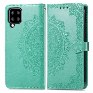 König Design Handyhülle Samsung Galaxy A22 5G, Schutzhülle Schutztasche Case Cover Etuis Wallet Klapptasche Bookstyle