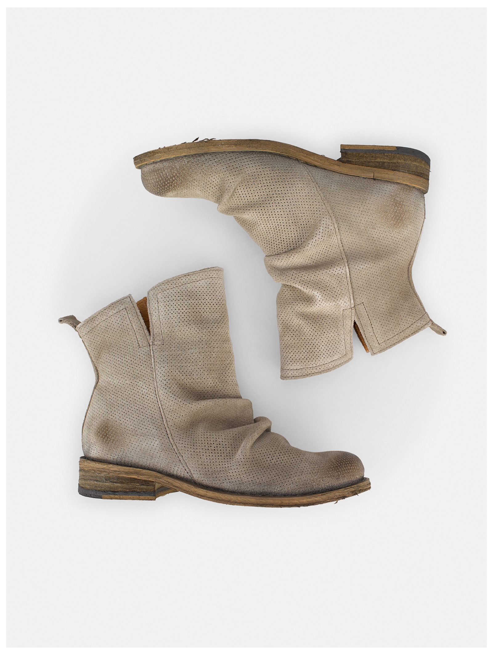 Felmini Stiefelette Veloursleder . Stiefelette