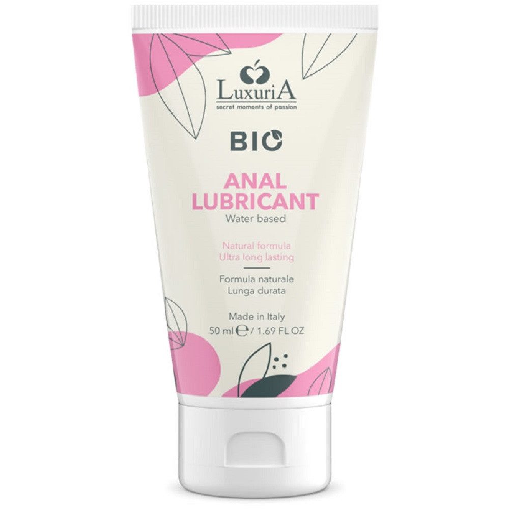 LUXURIA Analgleitgel BIO Anal, Tube mit 50ml, 1-tlg., wasserbasiertes natürliches Gleitgel