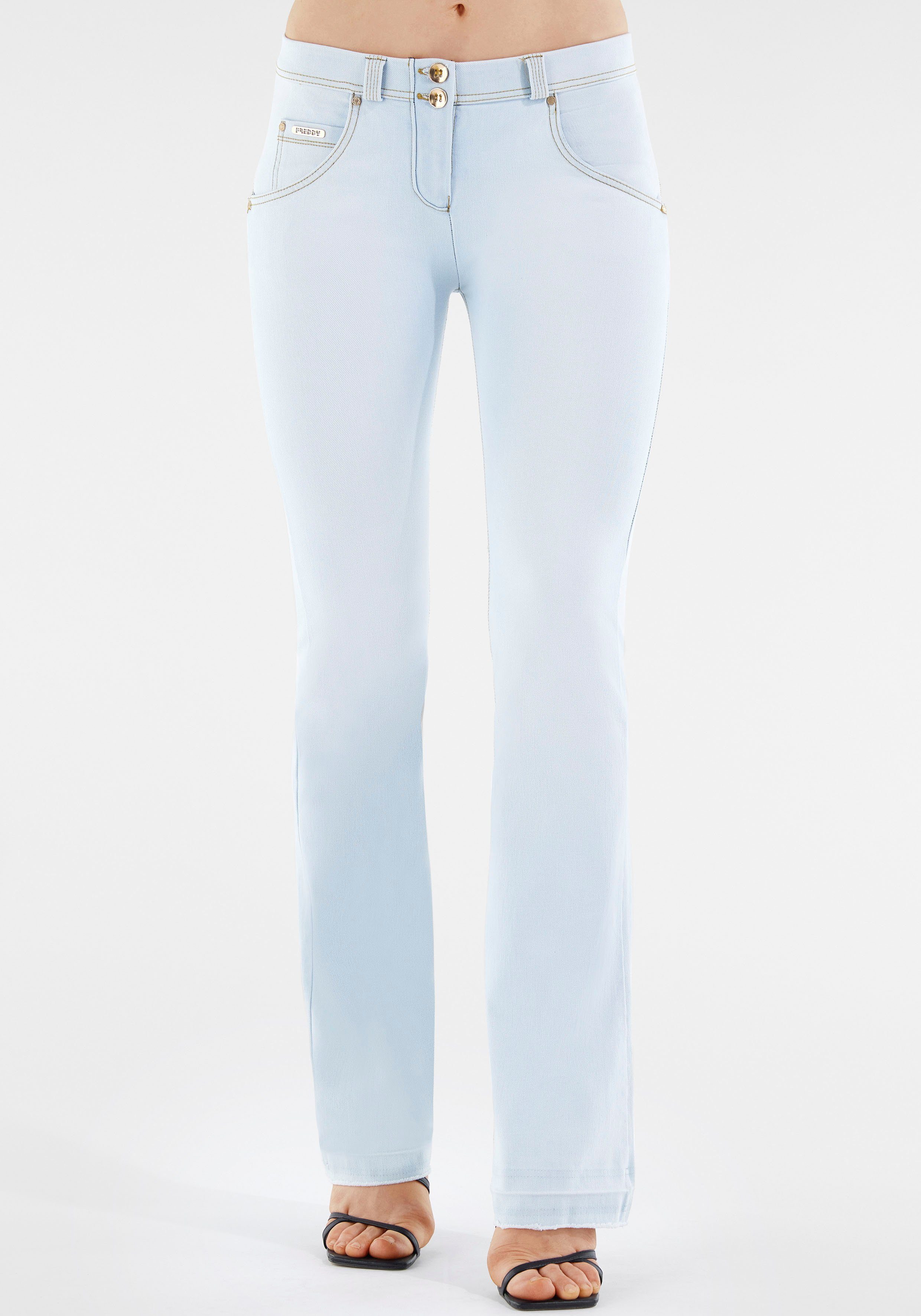 Freddy Bootcut-Jeans WRUP SUPERSKINNY mit Lifting & Shaping Effekt