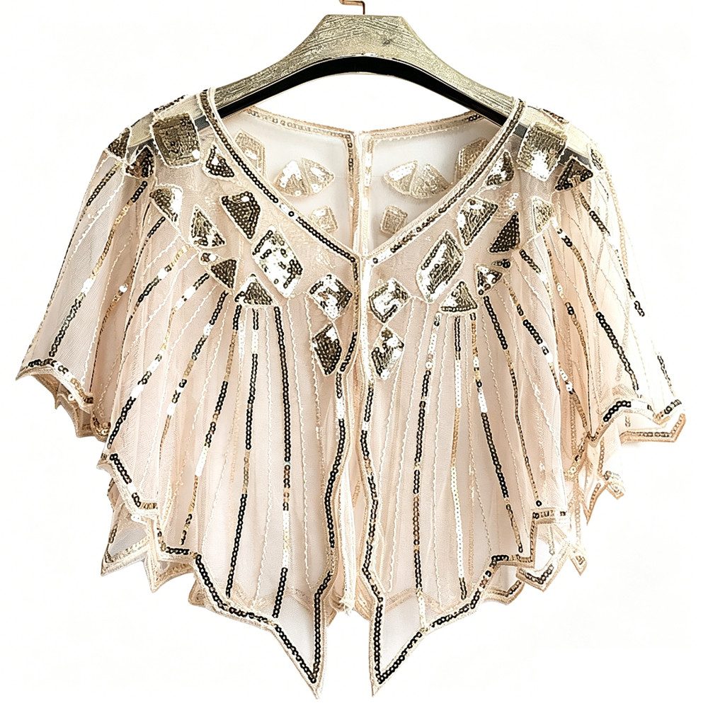 Zaewry Modeschal Stola Damen Festlich Schal Cape Schultertuch Ärmellos Bolero, Strickjacke für Hochzeit Braut Abendkleid Brautkleid Sommer