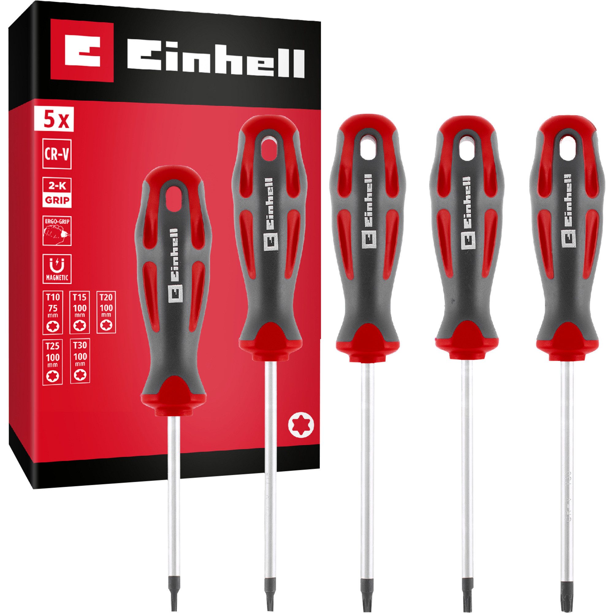 Einhell Schraubendreher EINHELL Schraubendreher-Set, Außen-Sechsrund