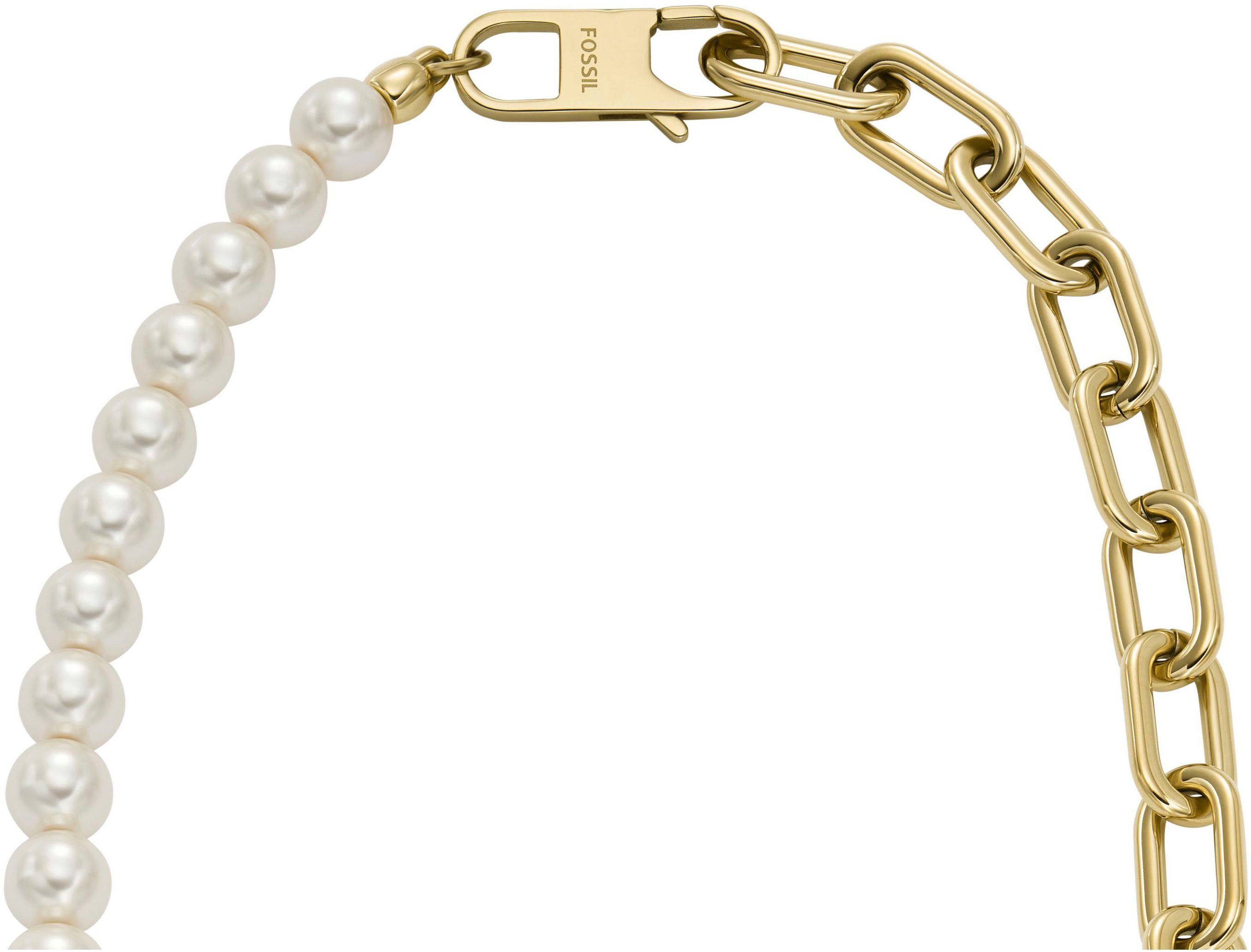 Fossil Edelstahlkette Schmuck Geschenk E...