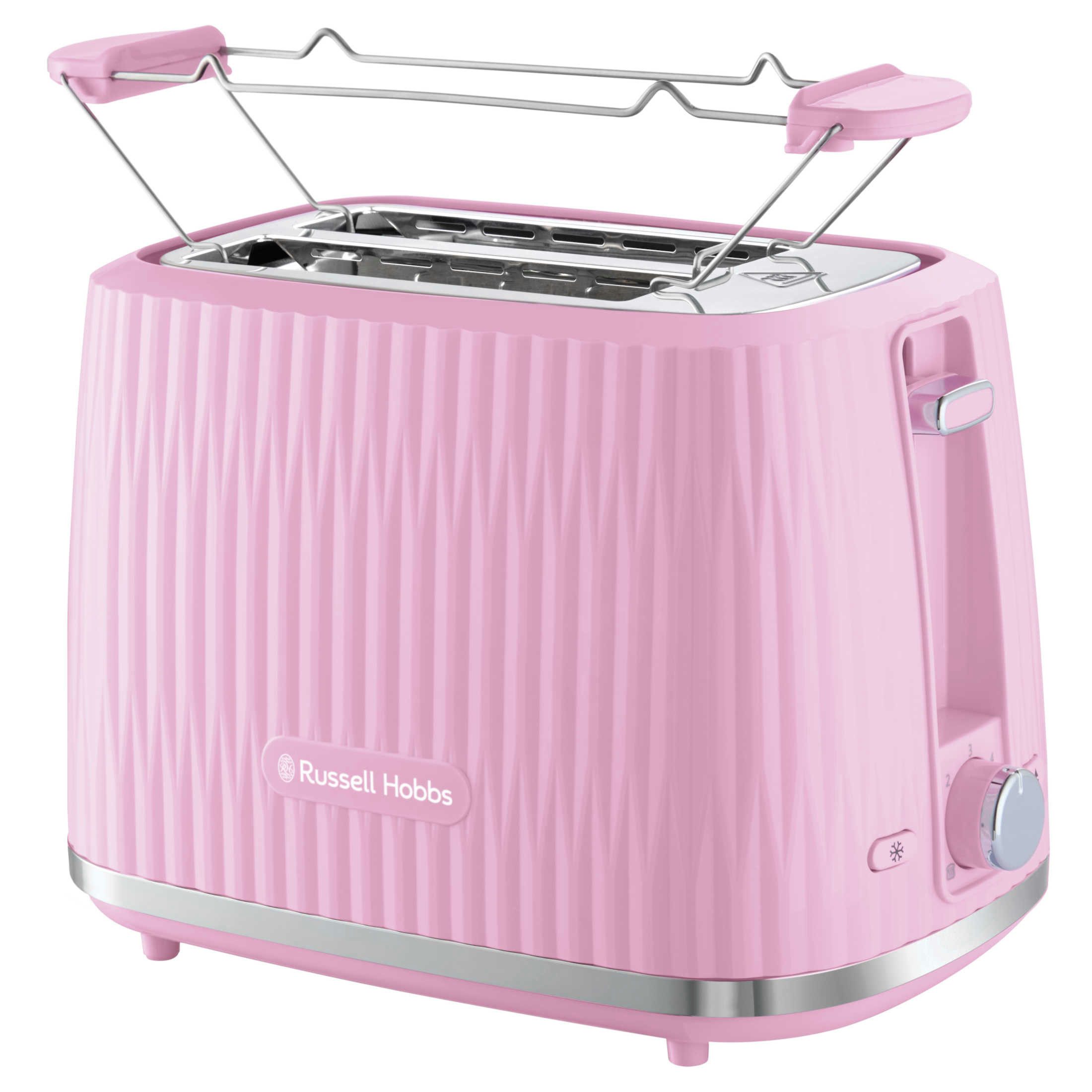 Russell Hobbs Toaster Eden 27372-56 Auftauen Aufwärmen Himbeere