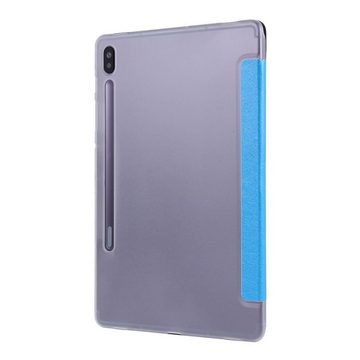 König Design Tablet-Hülle Samsung Galaxy Tab S7, Schutzhülle für Samsung Galaxy Tab S7 Tablethülle Schutztasche Cover Standfunktion Blau